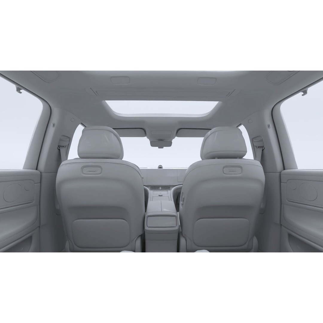 2024 Huawei HIMA Aito M9 Ultra 3D Model – Interior Rigged SUV, FBX, OBJ - View 25