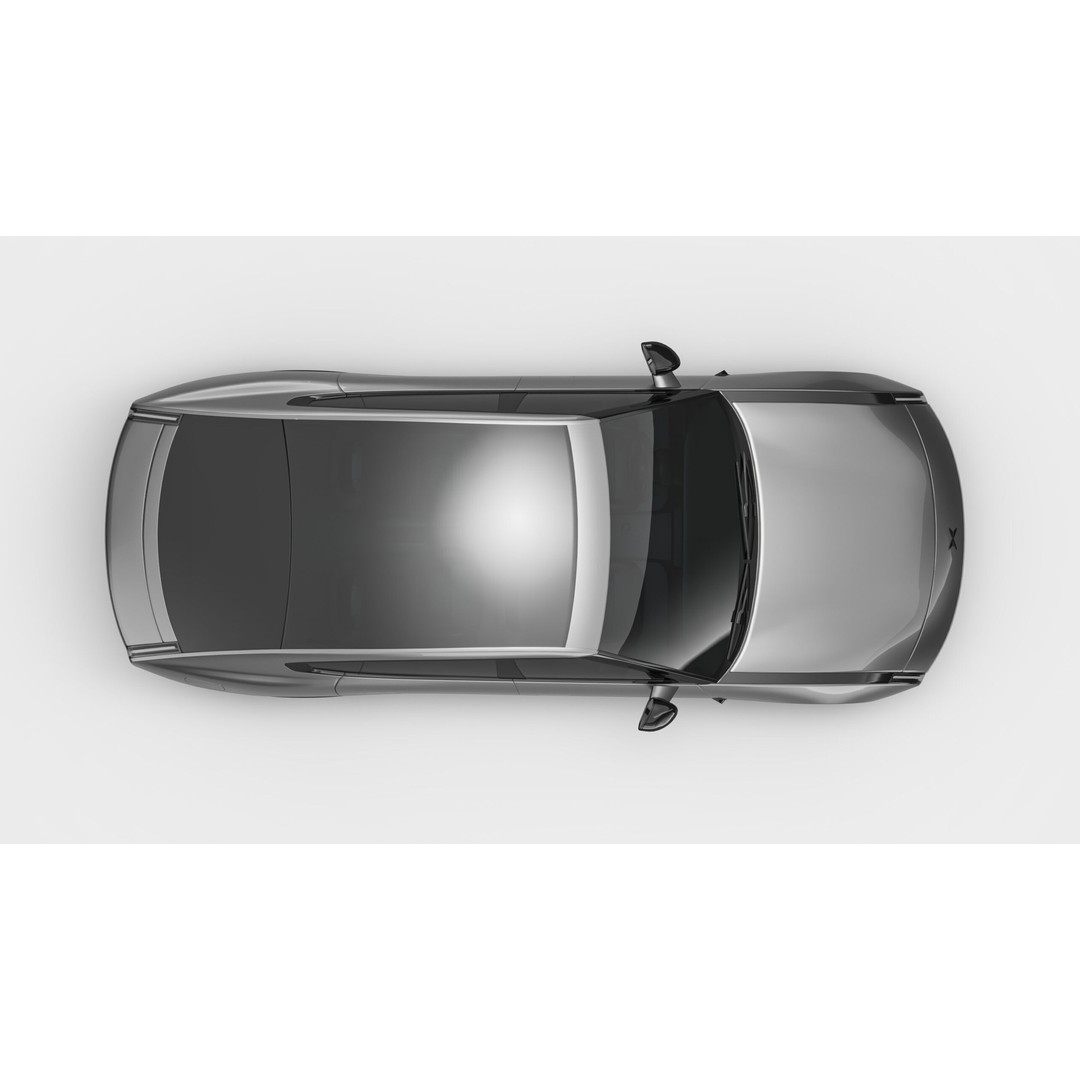 2025 Xpeng P7 3D Model – Sport Sedan with PBR Textures, FBX - View 7