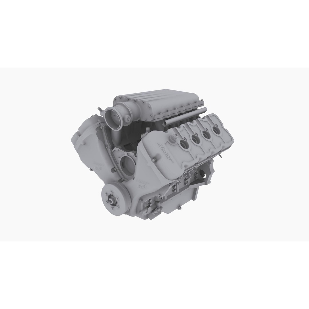 Coyote Engine 3D Model – Low Poly Game Ready Asset, FBX, OBJ - View 11