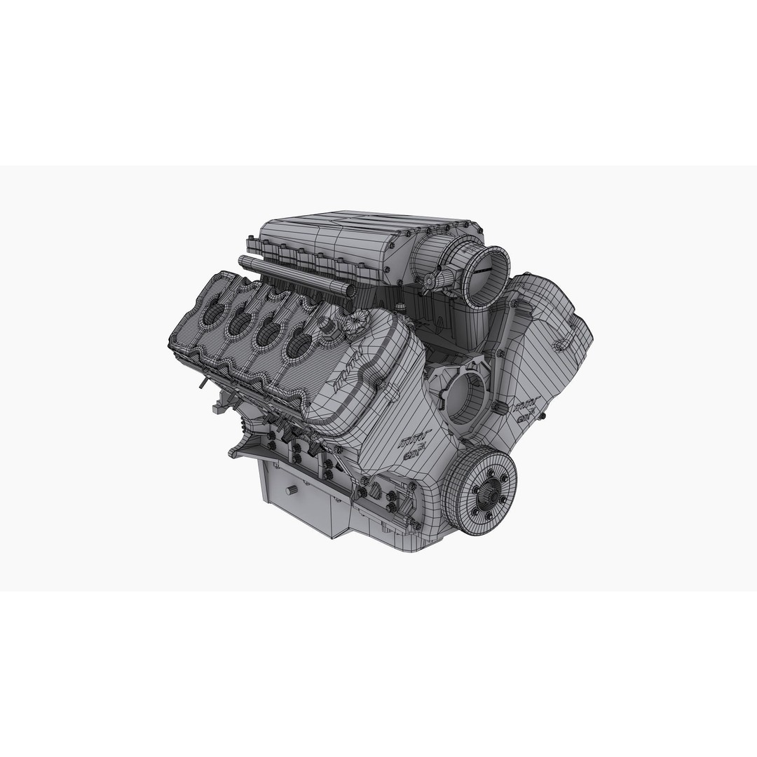Coyote Engine 3D Model – Low Poly Game Ready Asset, FBX, OBJ - View 13