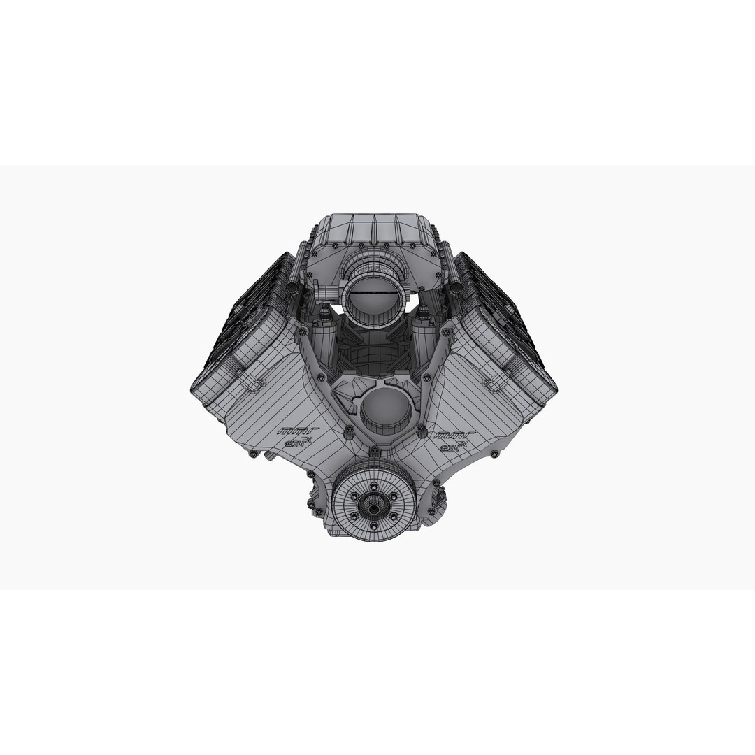 Coyote Engine 3D Model – Low Poly Game Ready Asset, FBX, OBJ - View 14