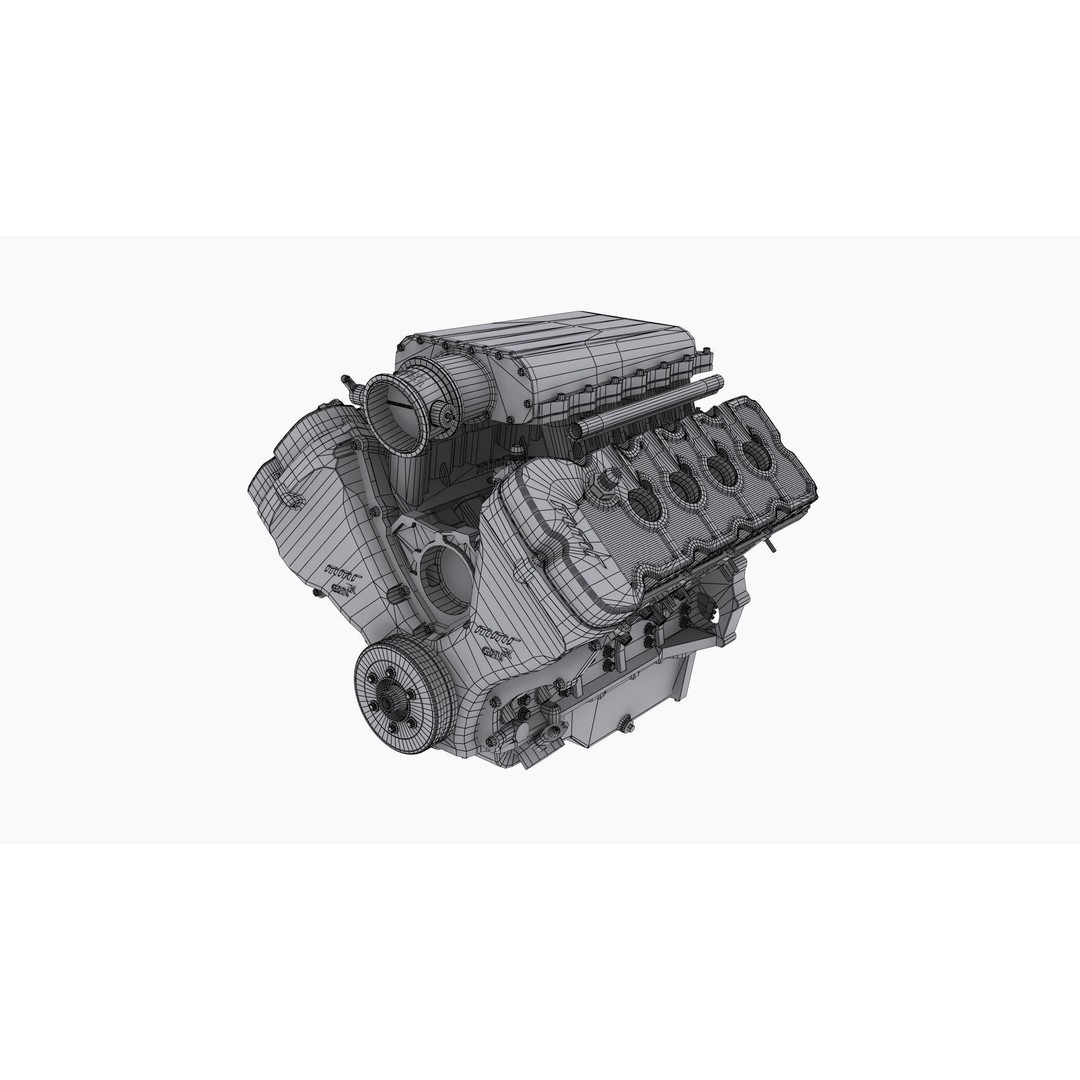 Coyote Engine 3D Model – Low Poly Game Ready Asset, FBX, OBJ - View 15