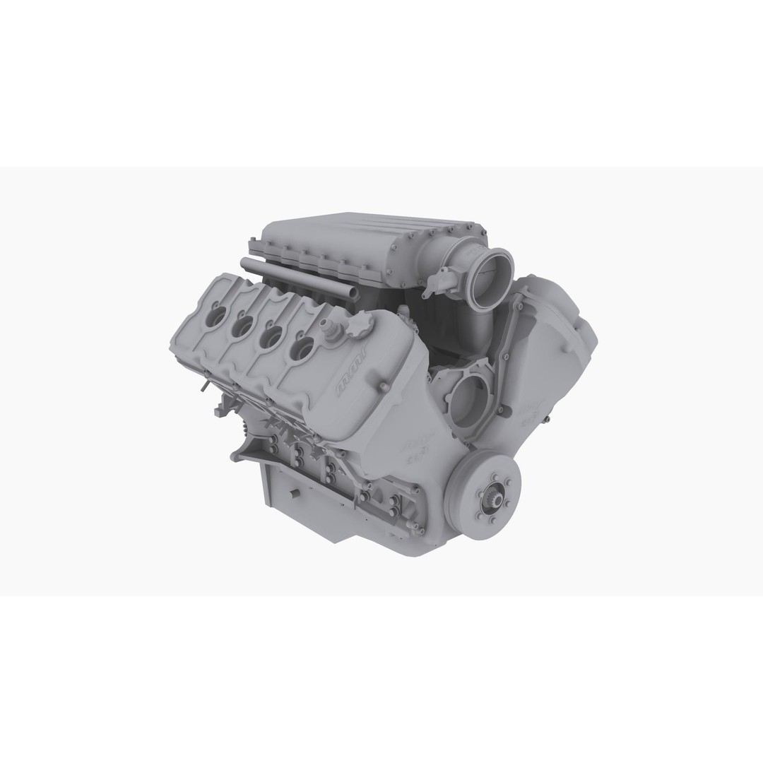 Coyote Engine 3D Model – Low Poly Game Ready Asset, FBX, OBJ - View 9