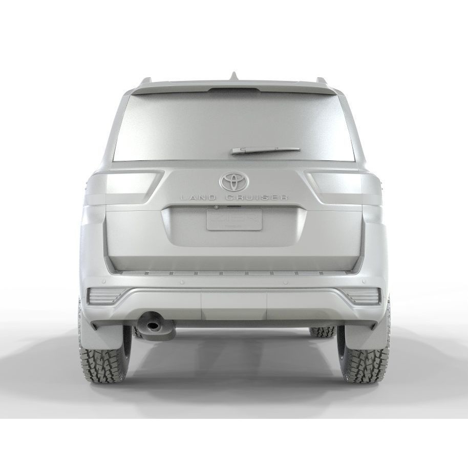 Toyota Land Cruiser 300 3D Model – Detailed Exterior, Game-Ready Formats - View 10