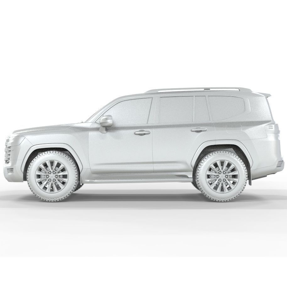 Toyota Land Cruiser 300 3D Model – Detailed Exterior, Game-Ready Formats - View 9