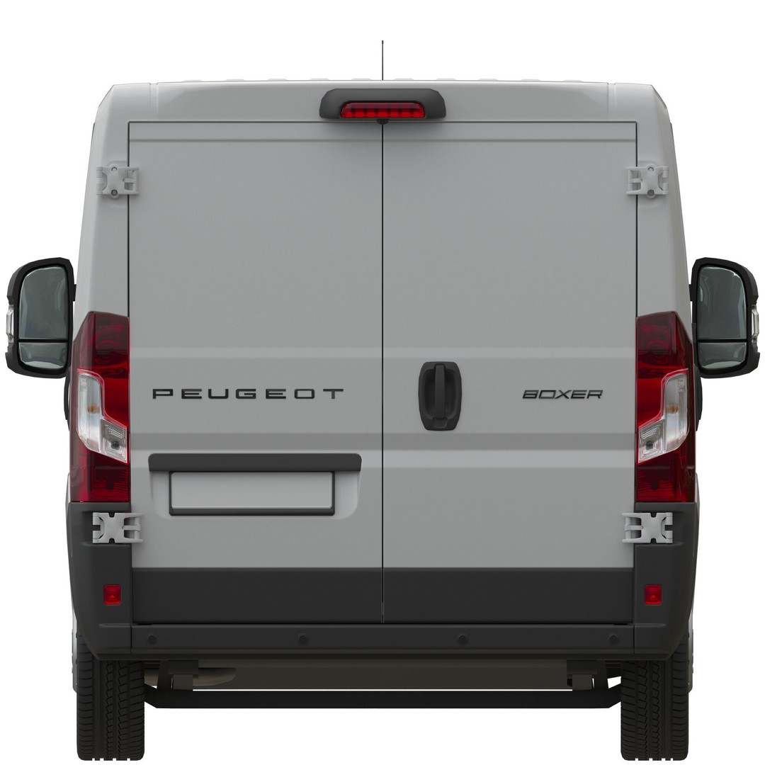 2024 Peugeot BOXER 3D Model – Detailed Interior Low Roof Van, FBX - View 10