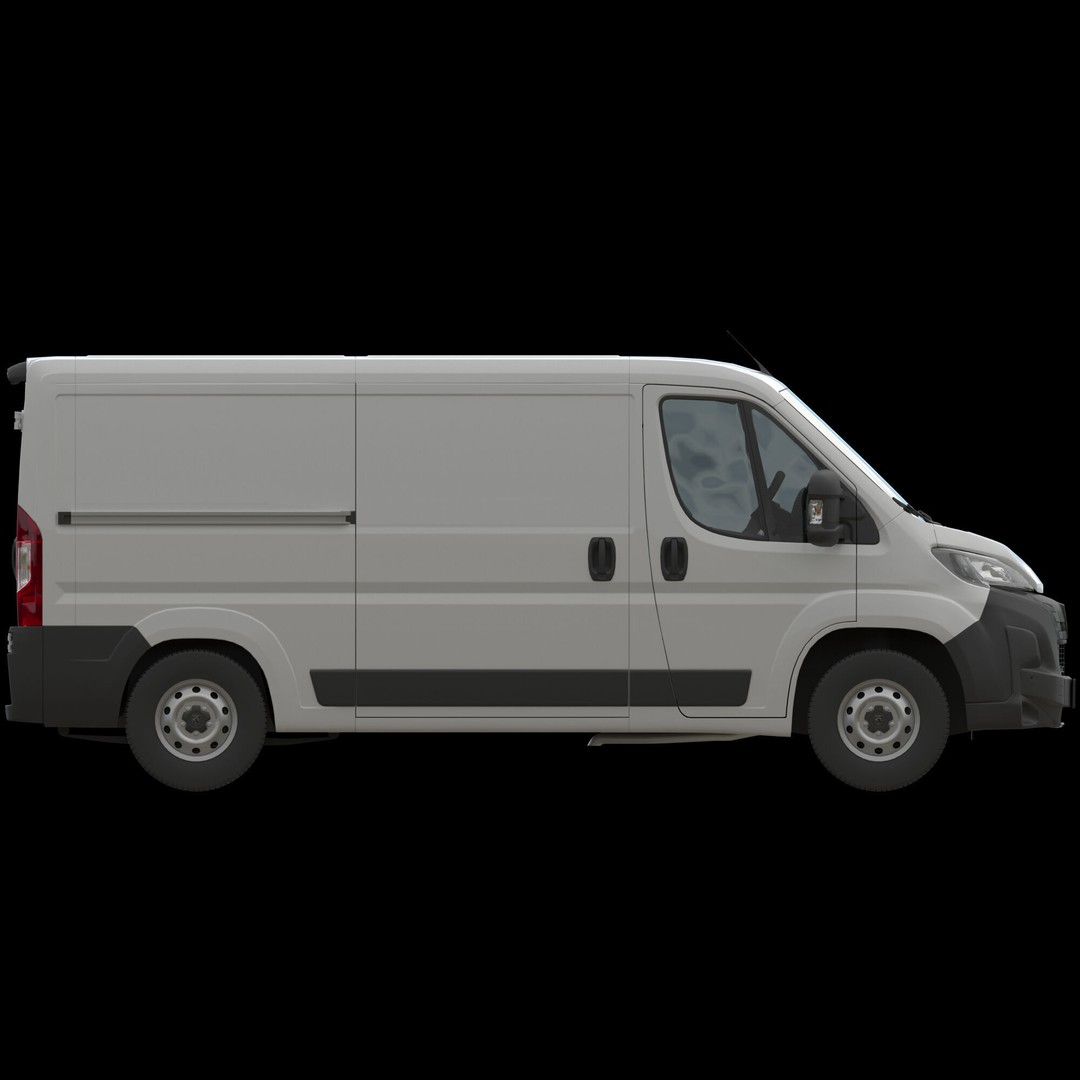 2024 Peugeot BOXER 3D Model – Detailed Interior Low Roof Van, FBX - View 11