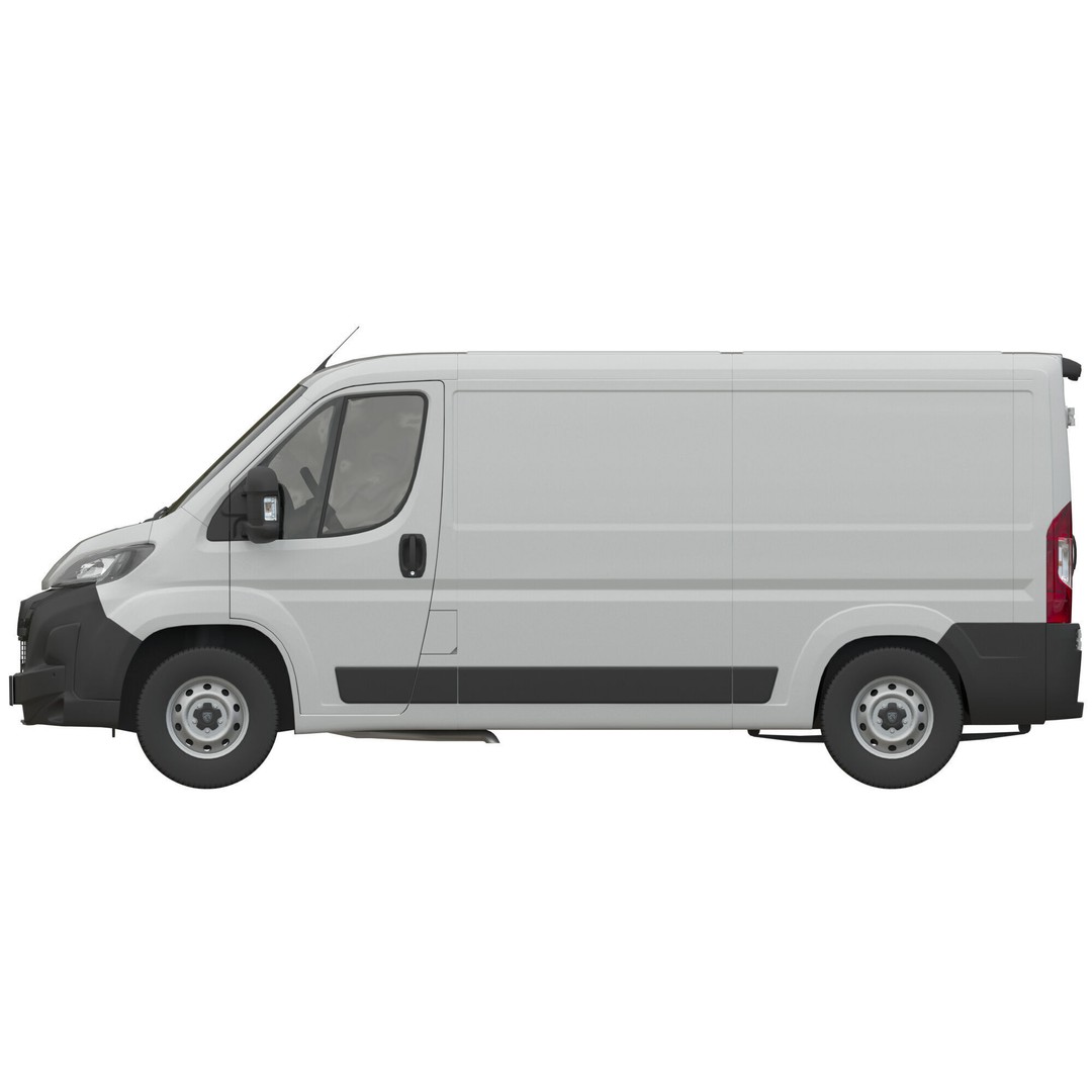 2024 Peugeot BOXER 3D Model – Detailed Interior Low Roof Van, FBX - View 12