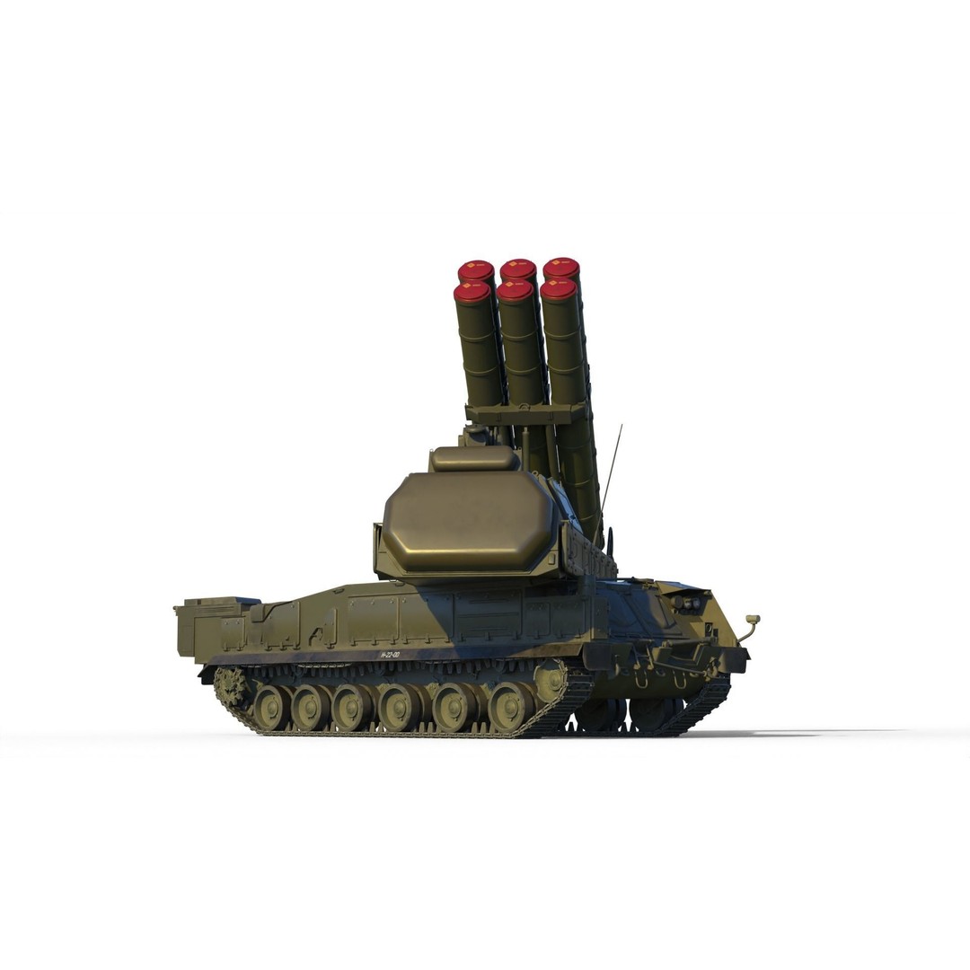 Buk M3 SA-17 Viking Missile System 3D Model – PBR Game-Ready FBX - View 10