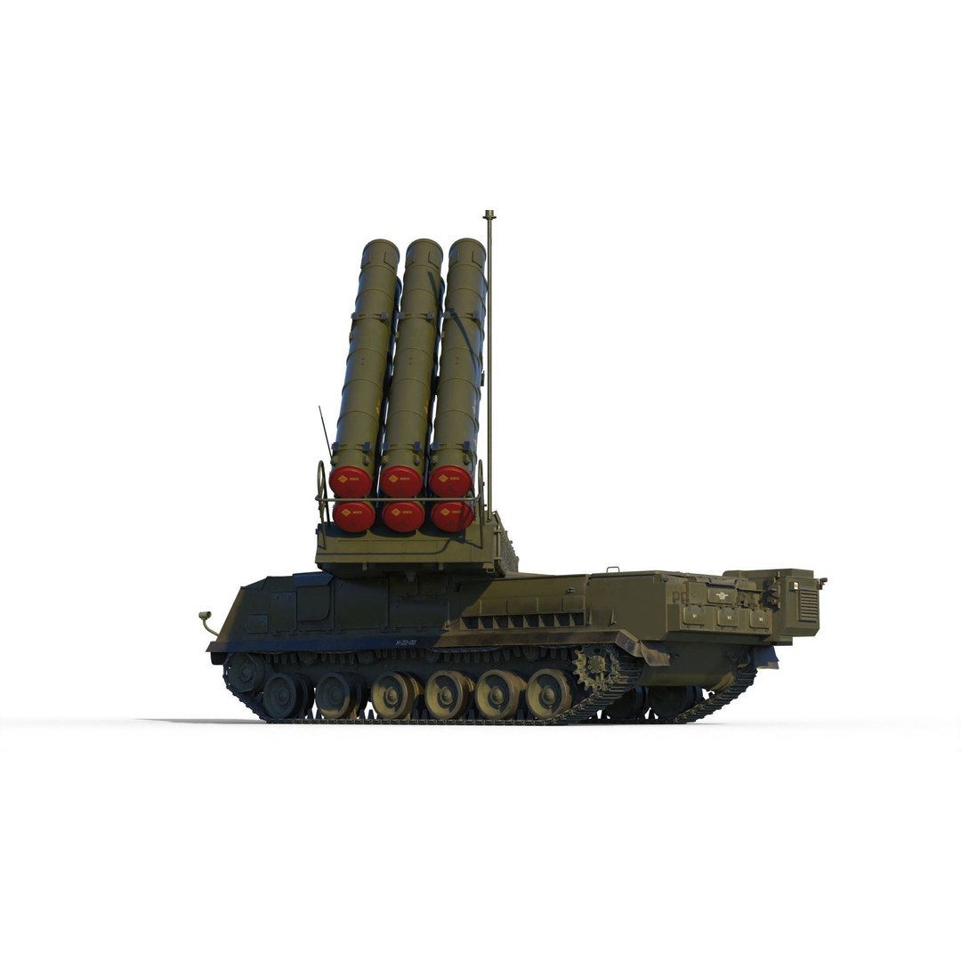 Buk M3 SA-17 Viking Missile System 3D Model – PBR Game-Ready FBX - View 13