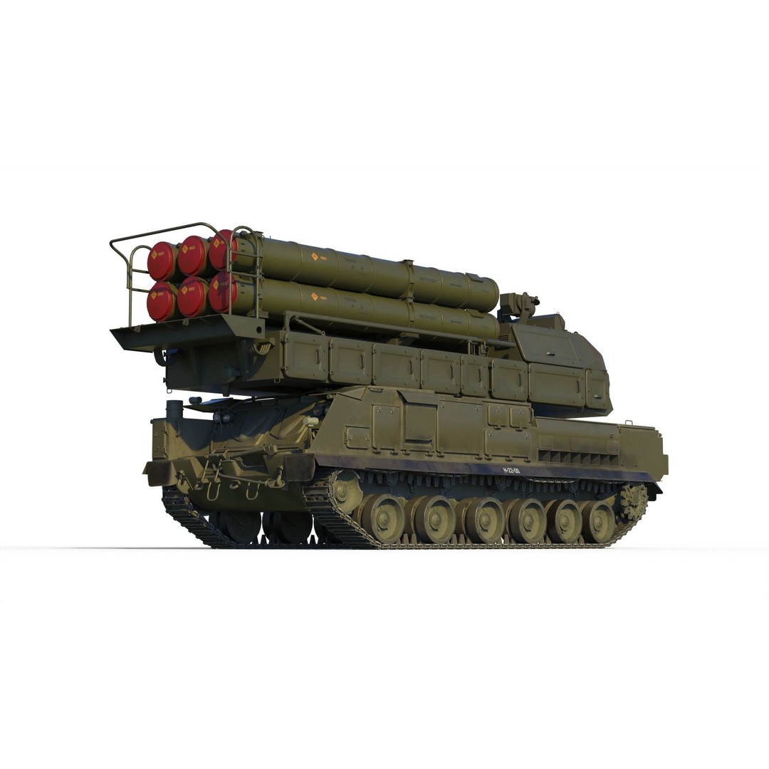 Buk M3 SA-17 Viking Missile System 3D Model – PBR Game-Ready FBX - View 19