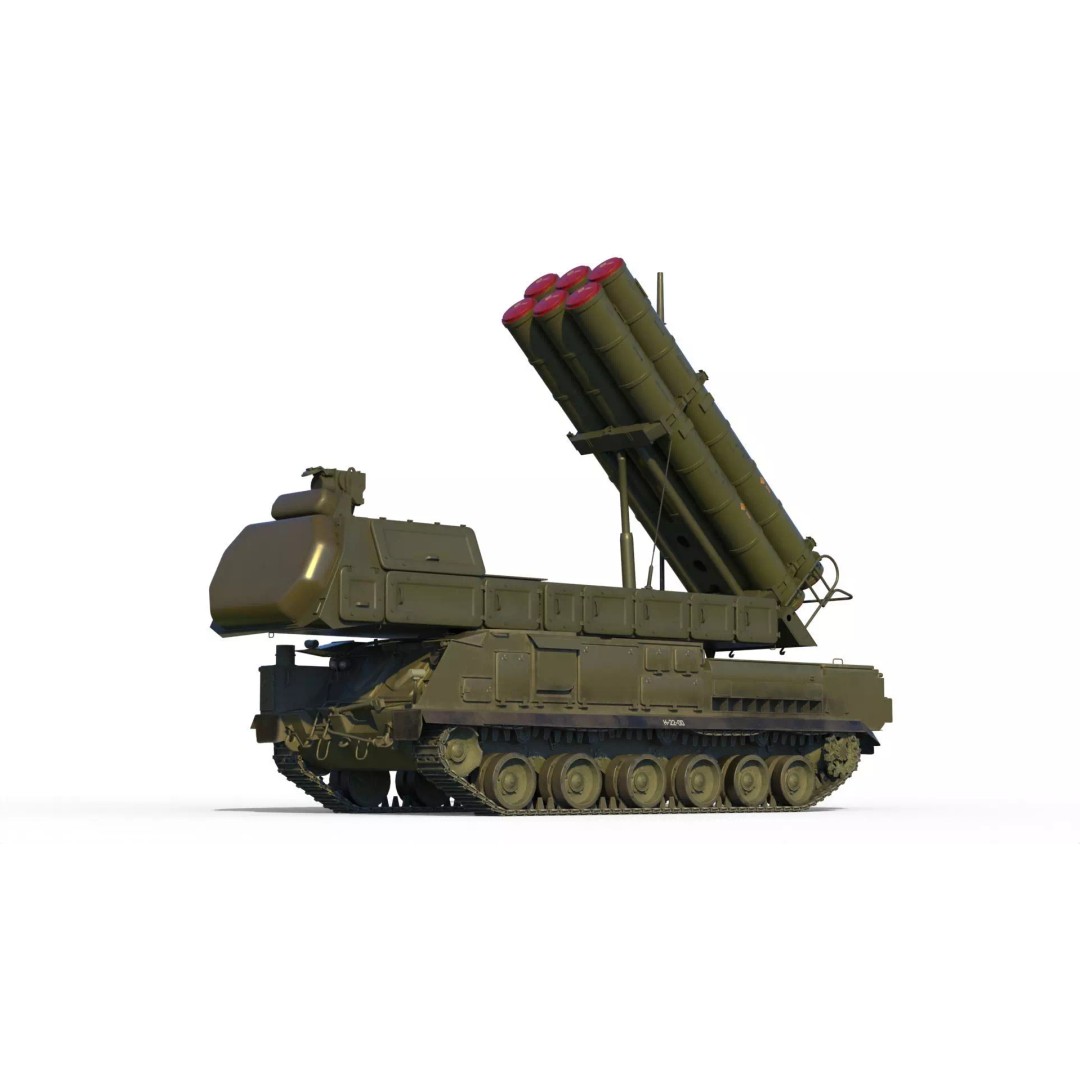 Buk M3 SA-17 Viking Missile System 3D Model – PBR Game-Ready FBX - View 2