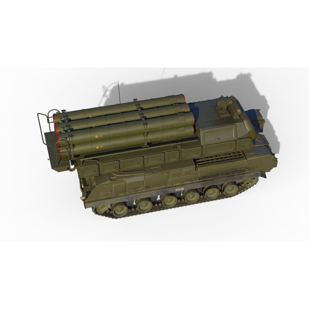 Buk M3 SA-17 Viking Missile System 3D Model – PBR Game-Ready FBX - View 20