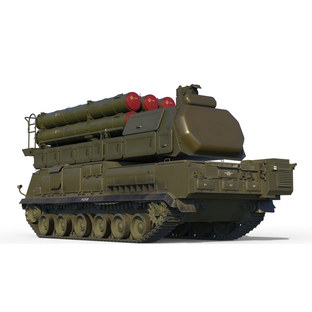 Buk M3 SA-17 Viking Missile System 3D Model – PBR Game-Ready FBX - View 21