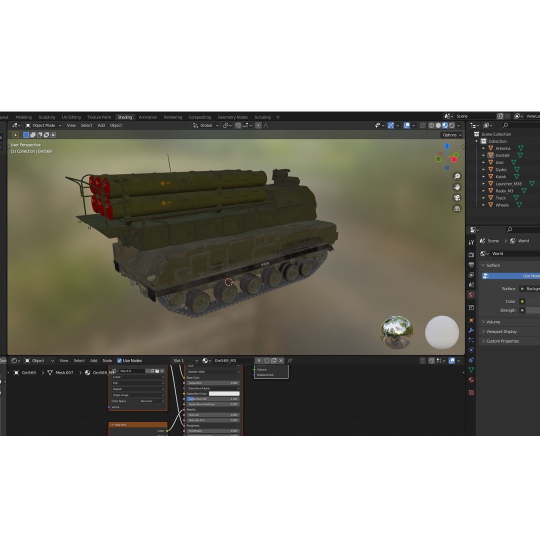 Buk M3 SA-17 Viking Missile System 3D Model – PBR Game-Ready FBX - View 23