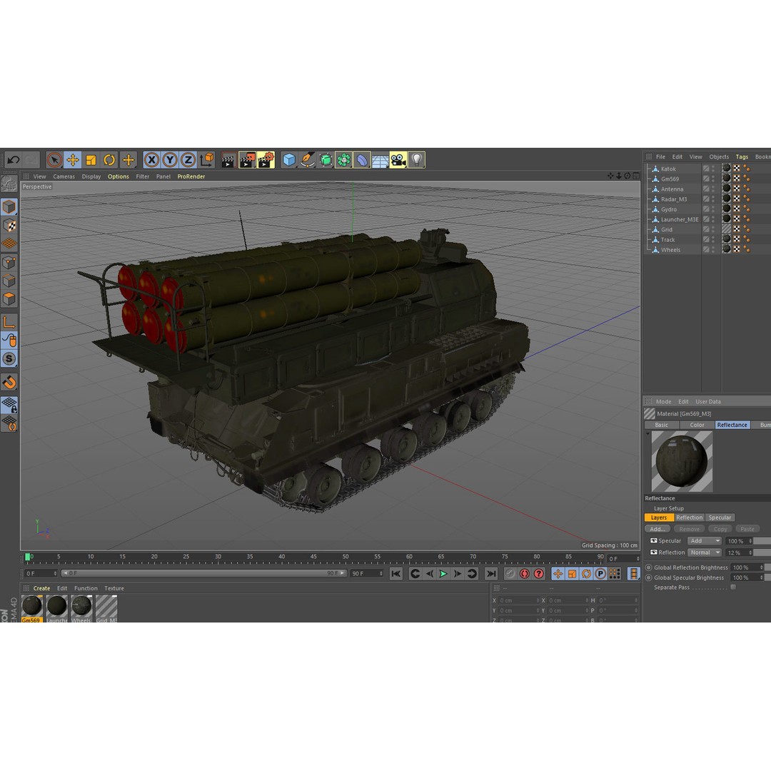 Buk M3 SA-17 Viking Missile System 3D Model – PBR Game-Ready FBX - View 24