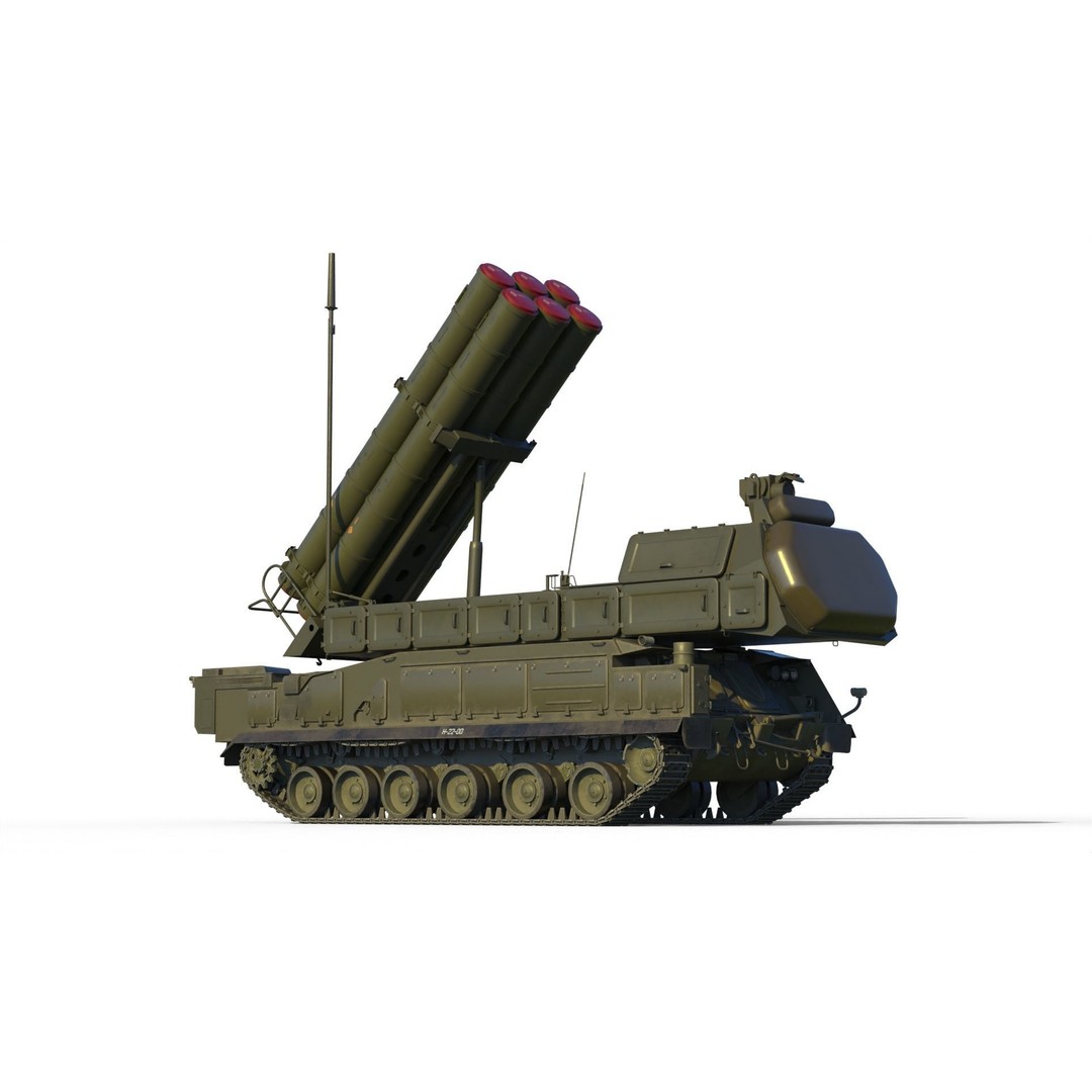 Buk M3 SA-17 Viking Missile System 3D Model – PBR Game-Ready FBX - View 5