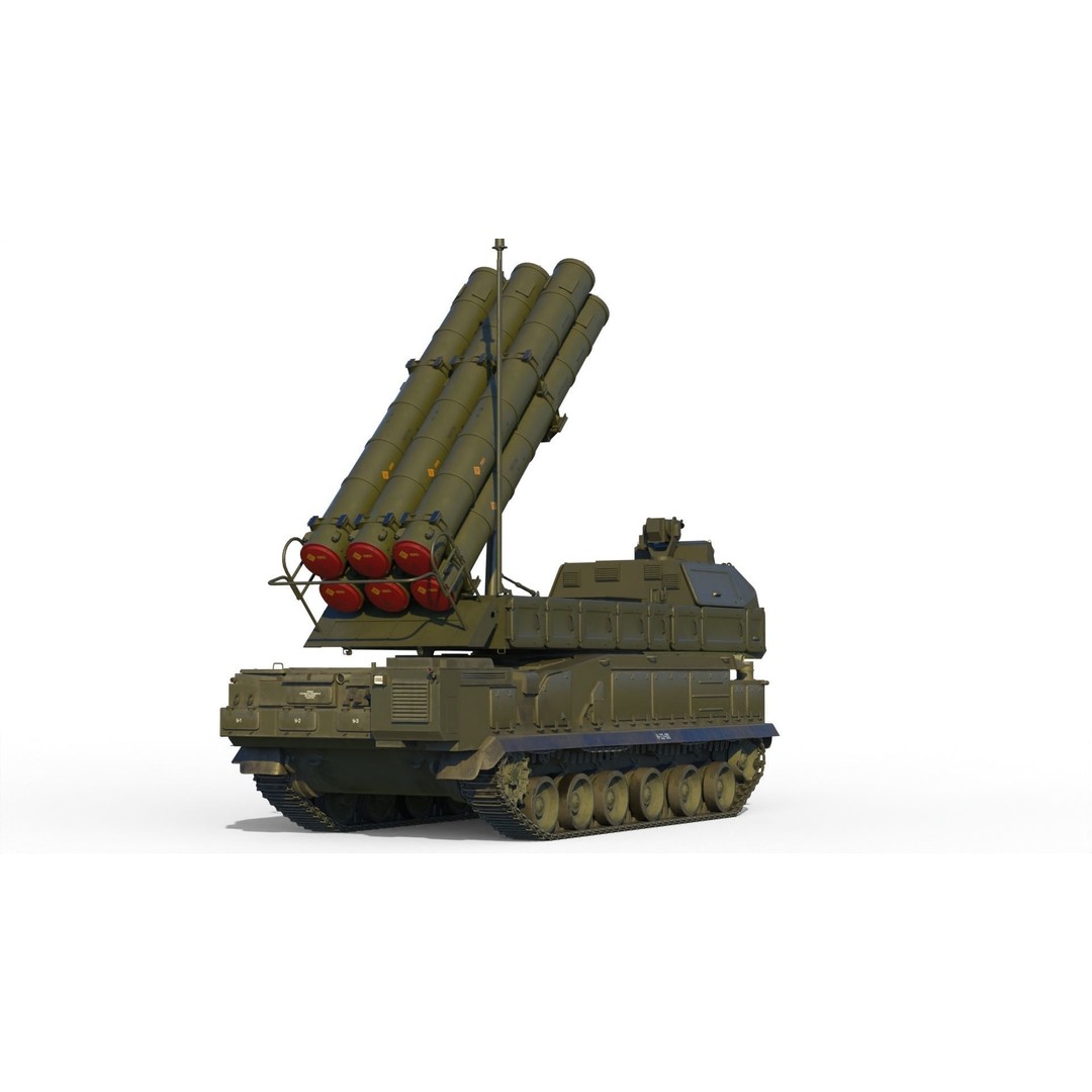 Buk M3 SA-17 Viking Missile System 3D Model – PBR Game-Ready FBX - View 7