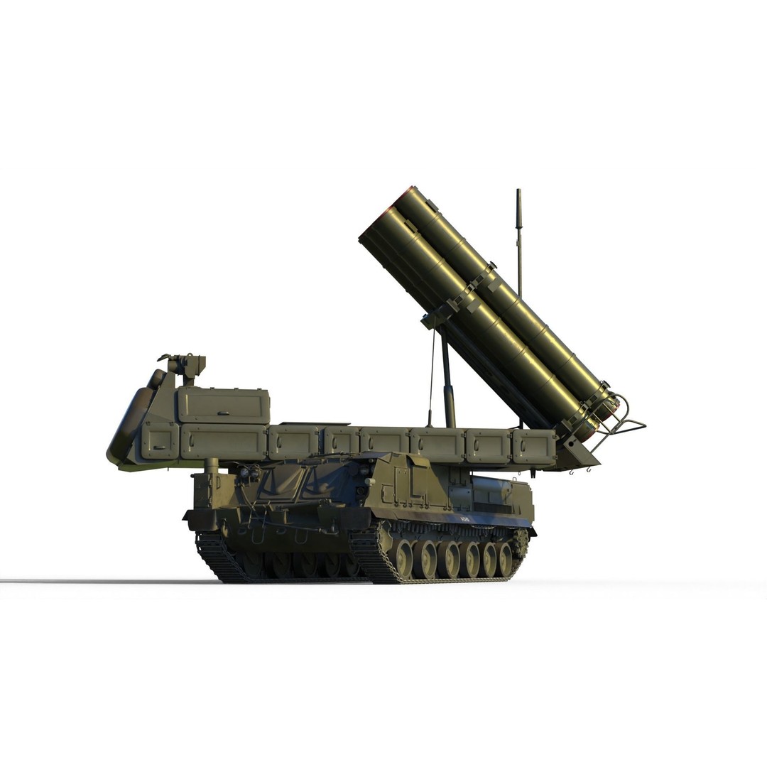 Buk M3 SA-17 Viking Missile System 3D Model – PBR Game-Ready FBX - View 9