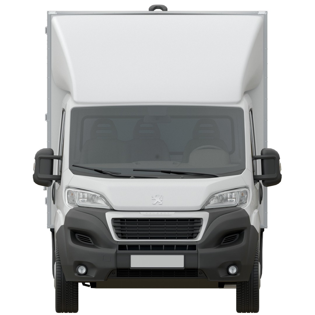 PEUGEOT BOXER L4H1 3D Model – Medium Roof Cargo Van, FBX, OBJ - View 9