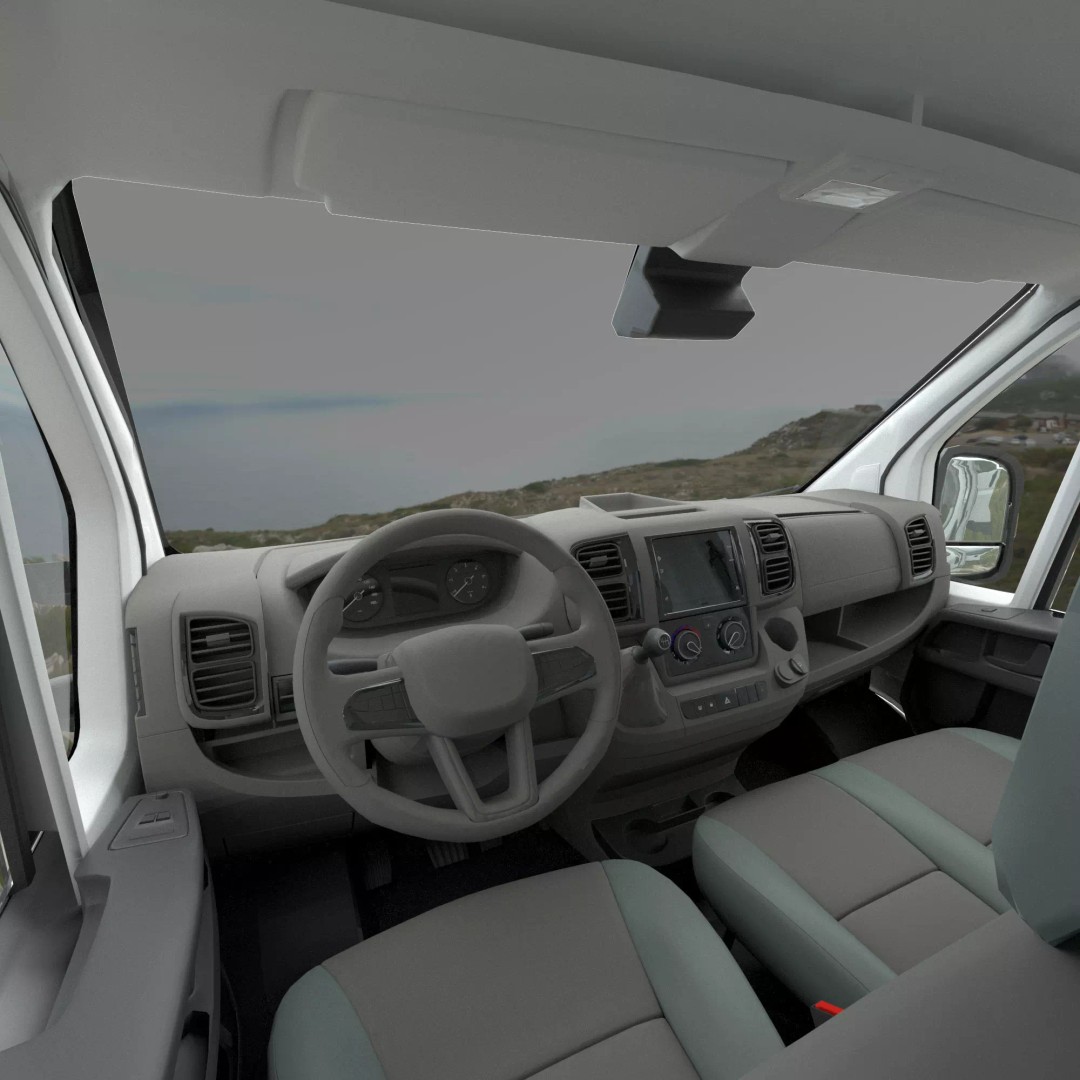 CamperVan L2H2 3D Model – Detailed Van Conversion Asset, FBX & OBJ - View 26
