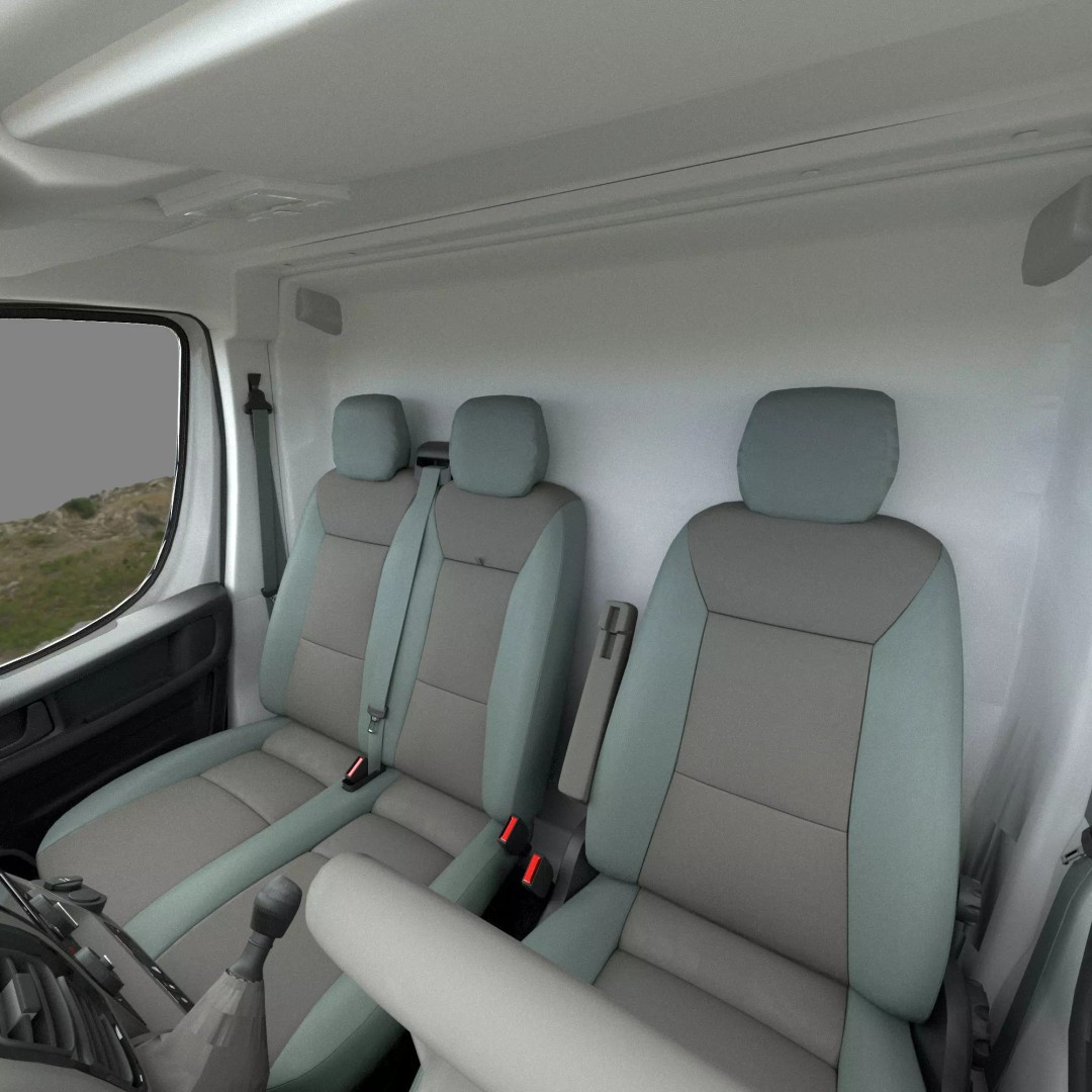 CamperVan L2H2 3D Model – Detailed Van Conversion Asset, FBX & OBJ - View 27