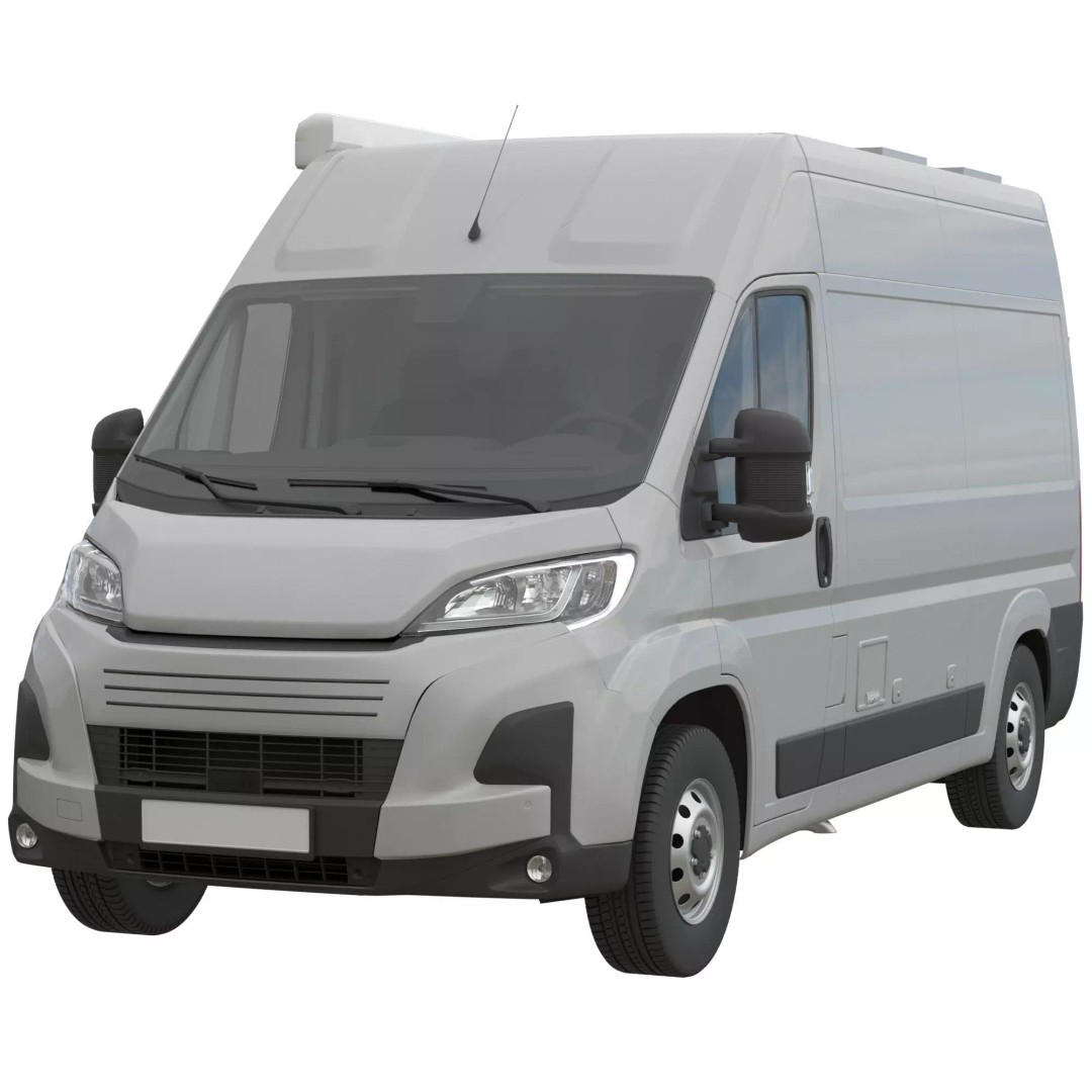 CamperVan L2H2 3D Model – Detailed Van Conversion Asset, FBX & OBJ - View 3