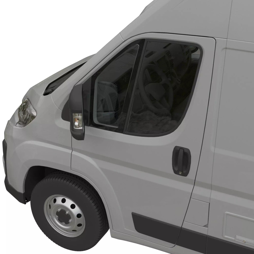 CamperVan L2H2 3D Model – Detailed Van Conversion Asset, FBX & OBJ - View 8
