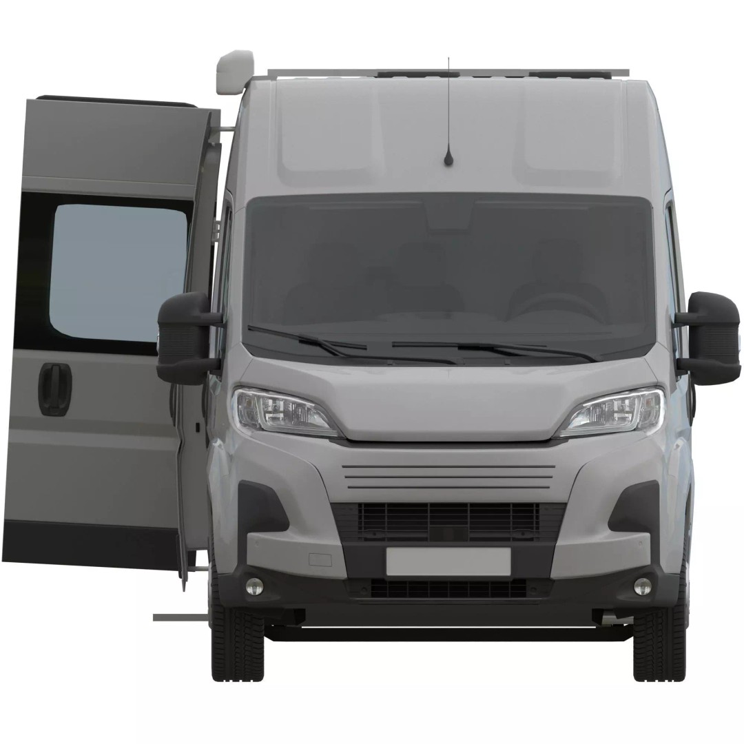 CamperVan L2H2 3D Model – Detailed Van Conversion Asset, FBX & OBJ - View 9