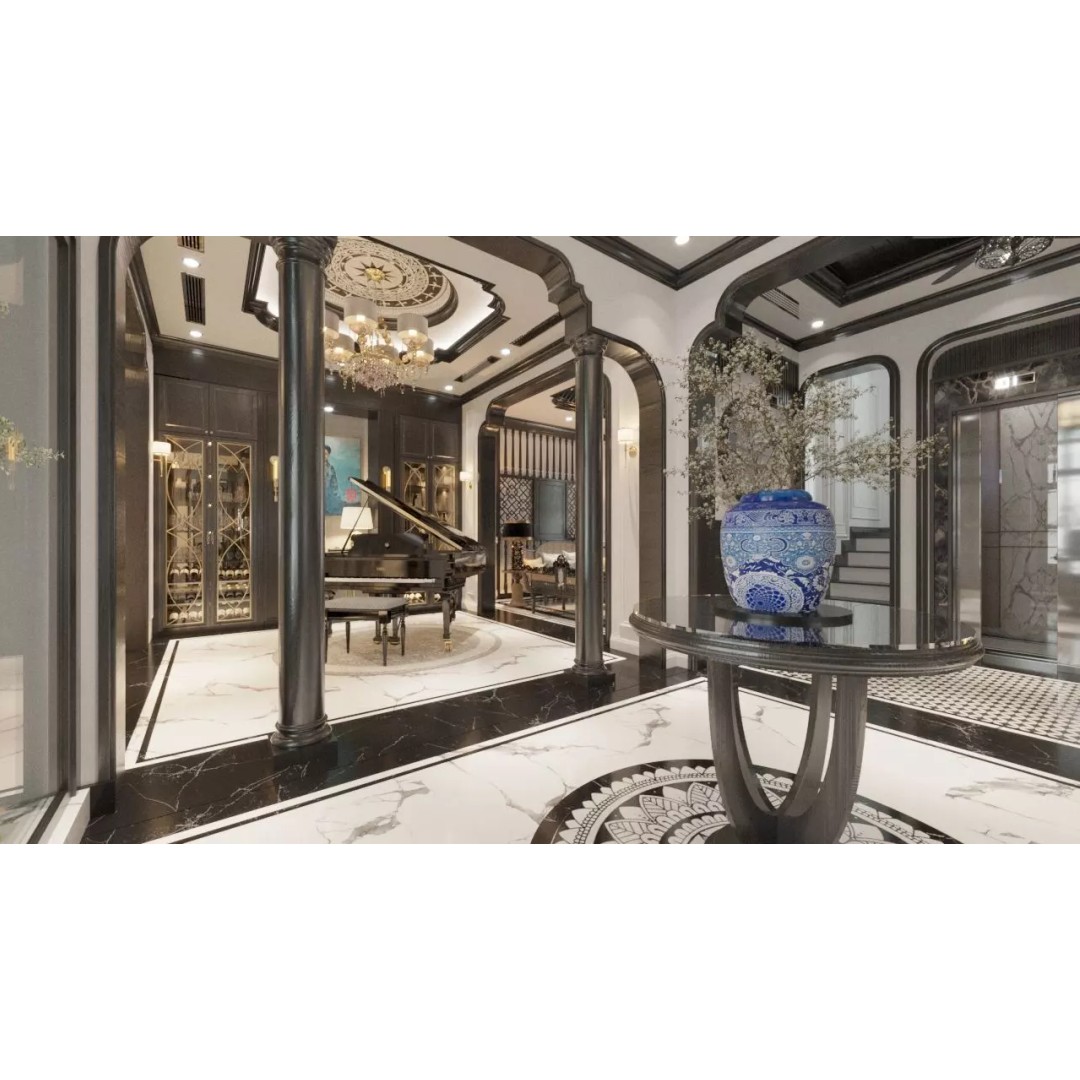 Southeast Asian Interior Space 3D Model – Textured Scene for Archviz - View 5