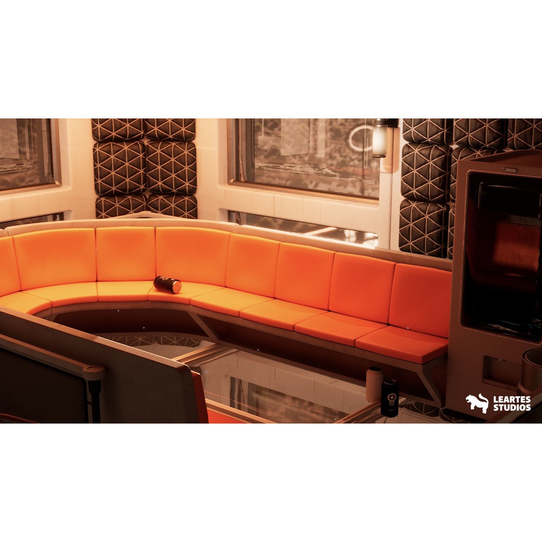 Red Planet Space Base 3D Model – Low Poly Game Asset, FBX, PBR - View 14