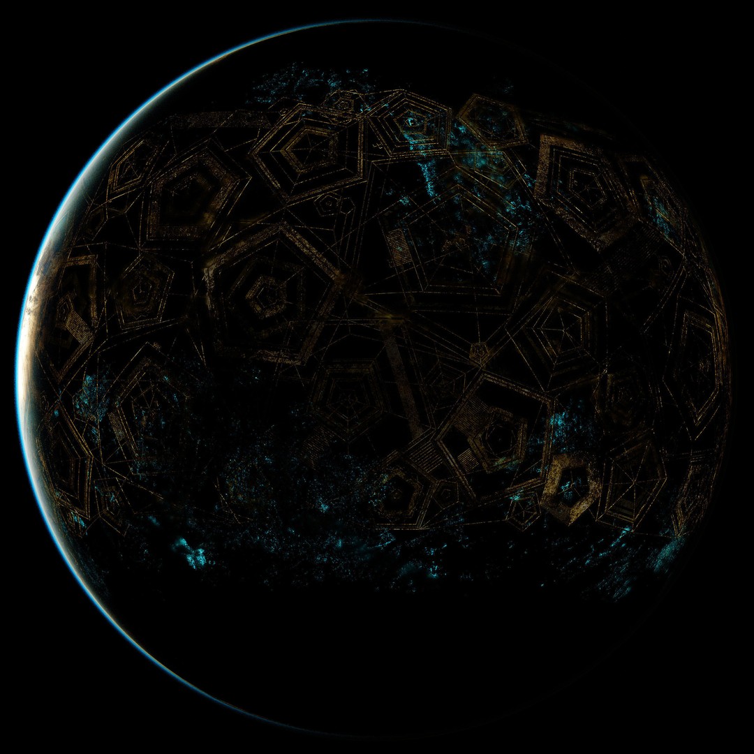 Planet Asgard 12K 3D Model – Ultra-Realistic Celestial Asset, Blender - View 3