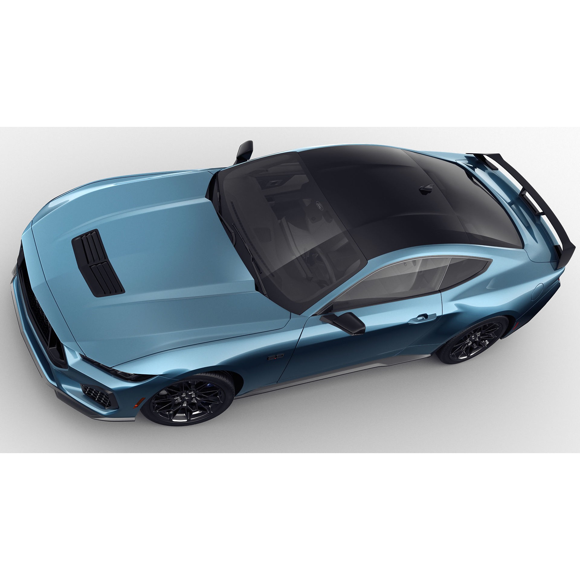 Mustang GT 2024 - Game-Ready 3D Model - View 13