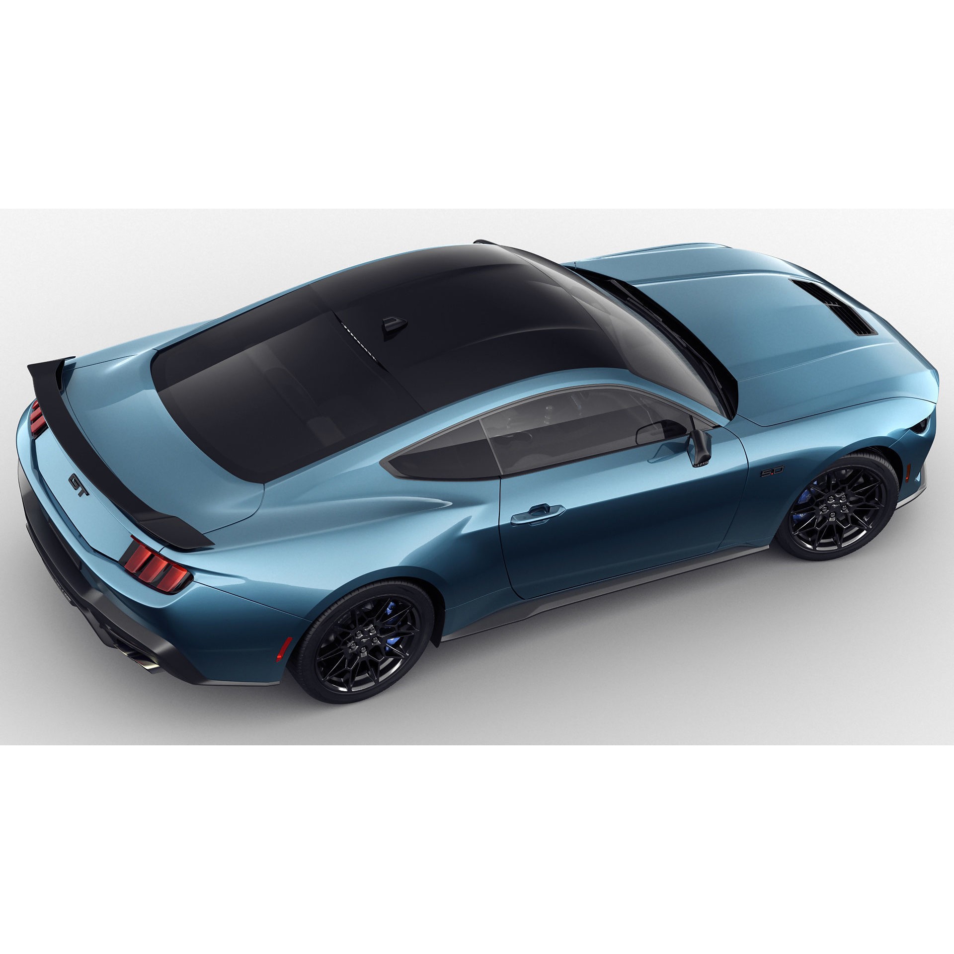 Mustang GT 2024 - Game-Ready 3D Model - View 14