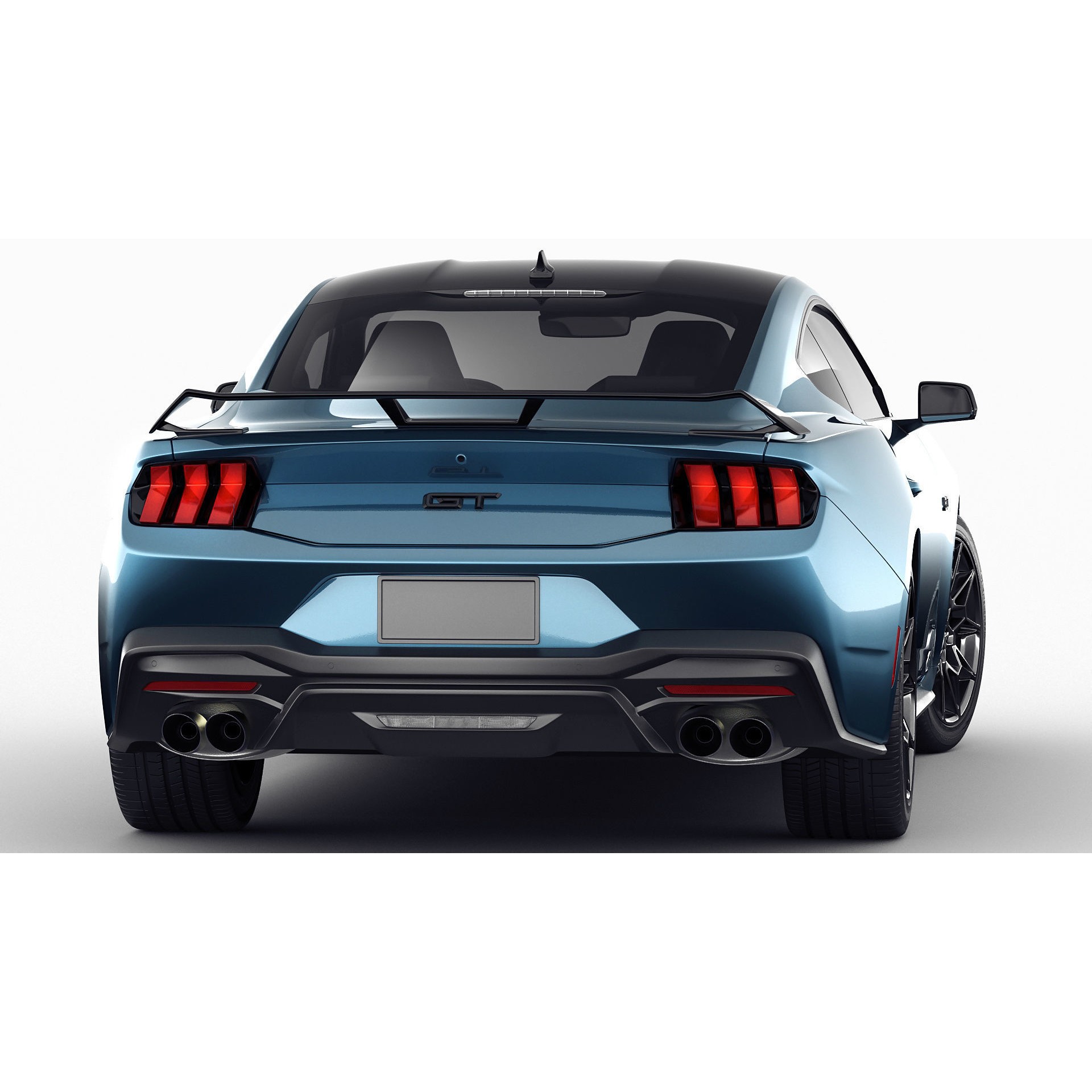 Mustang GT 2024 - Game-Ready 3D Model - View 20