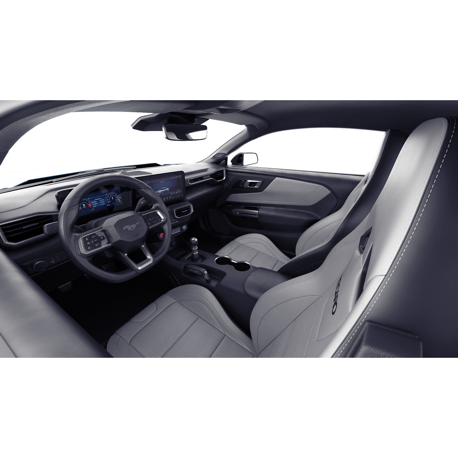 Mustang GT 2024 - Game-Ready 3D Model - View 22