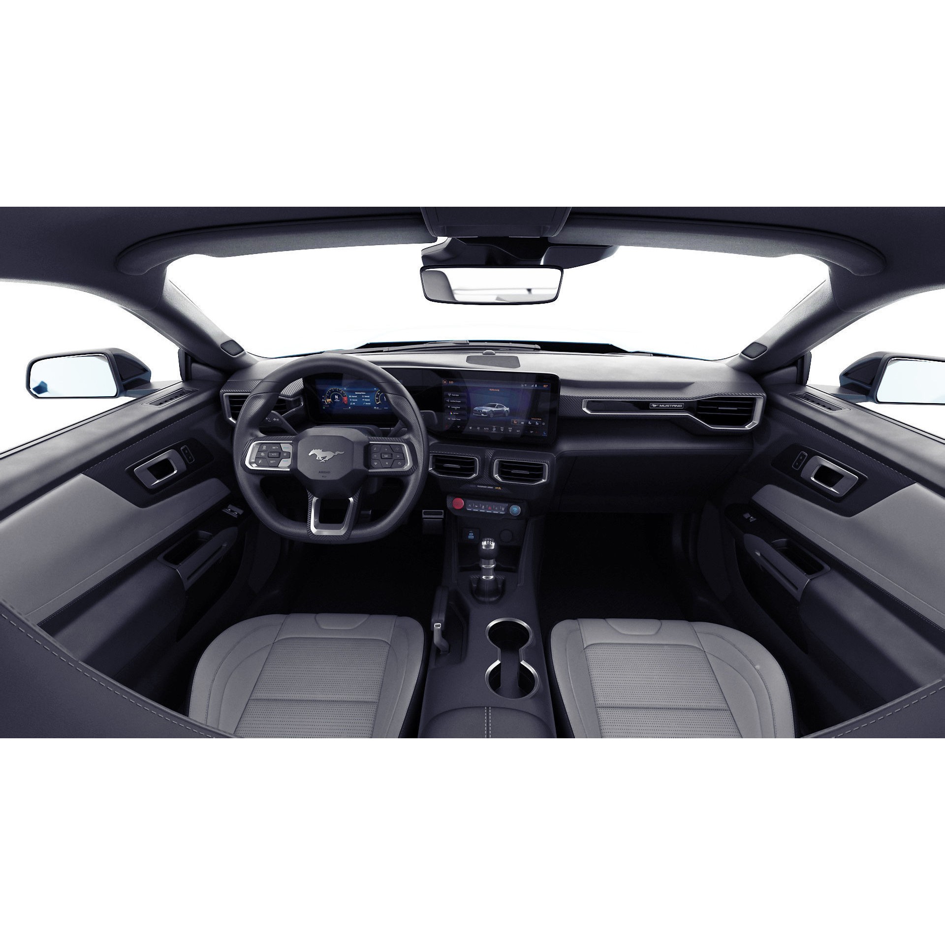 Mustang GT 2024 - Game-Ready 3D Model - View 24