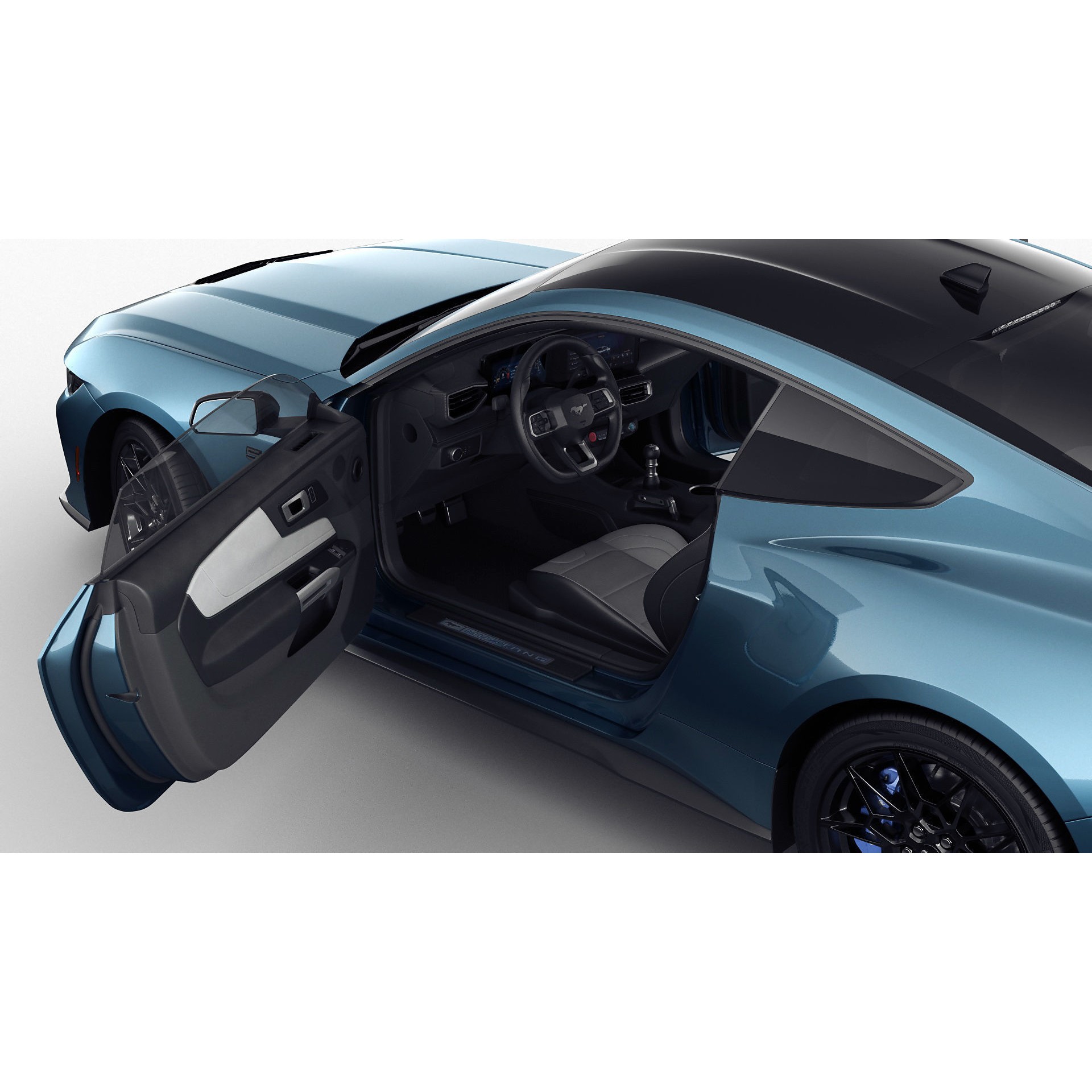 Mustang GT 2024 - Game-Ready 3D Model - View 4
