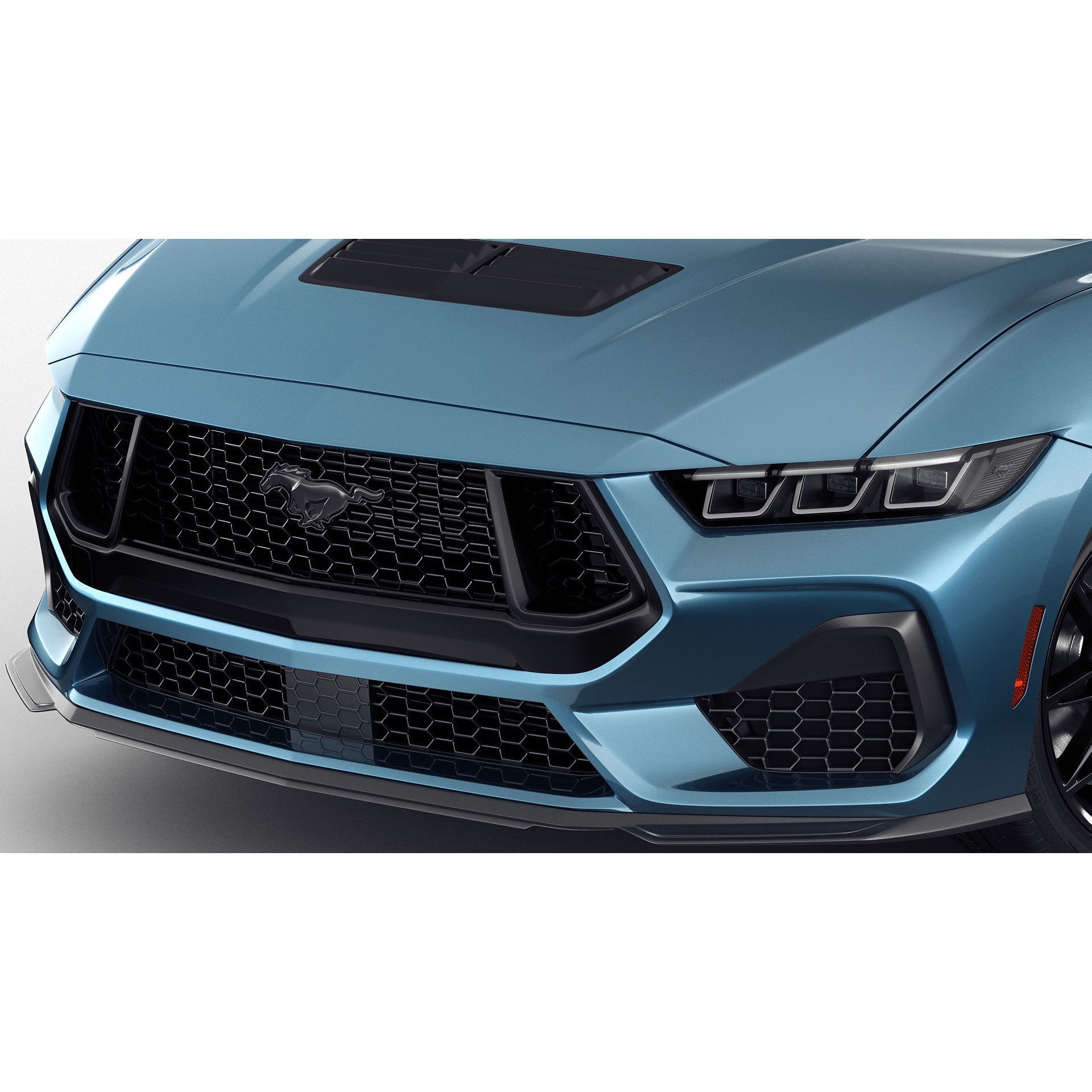 Mustang GT 2024 - Game-Ready 3D Model - View 9