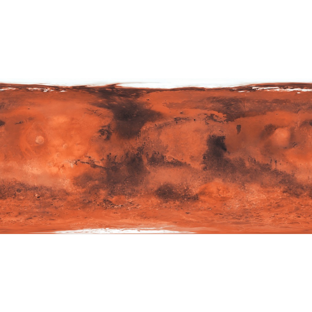 Mars 3D Model – Low Poly Space Asset, FBX, Rigged - View 21