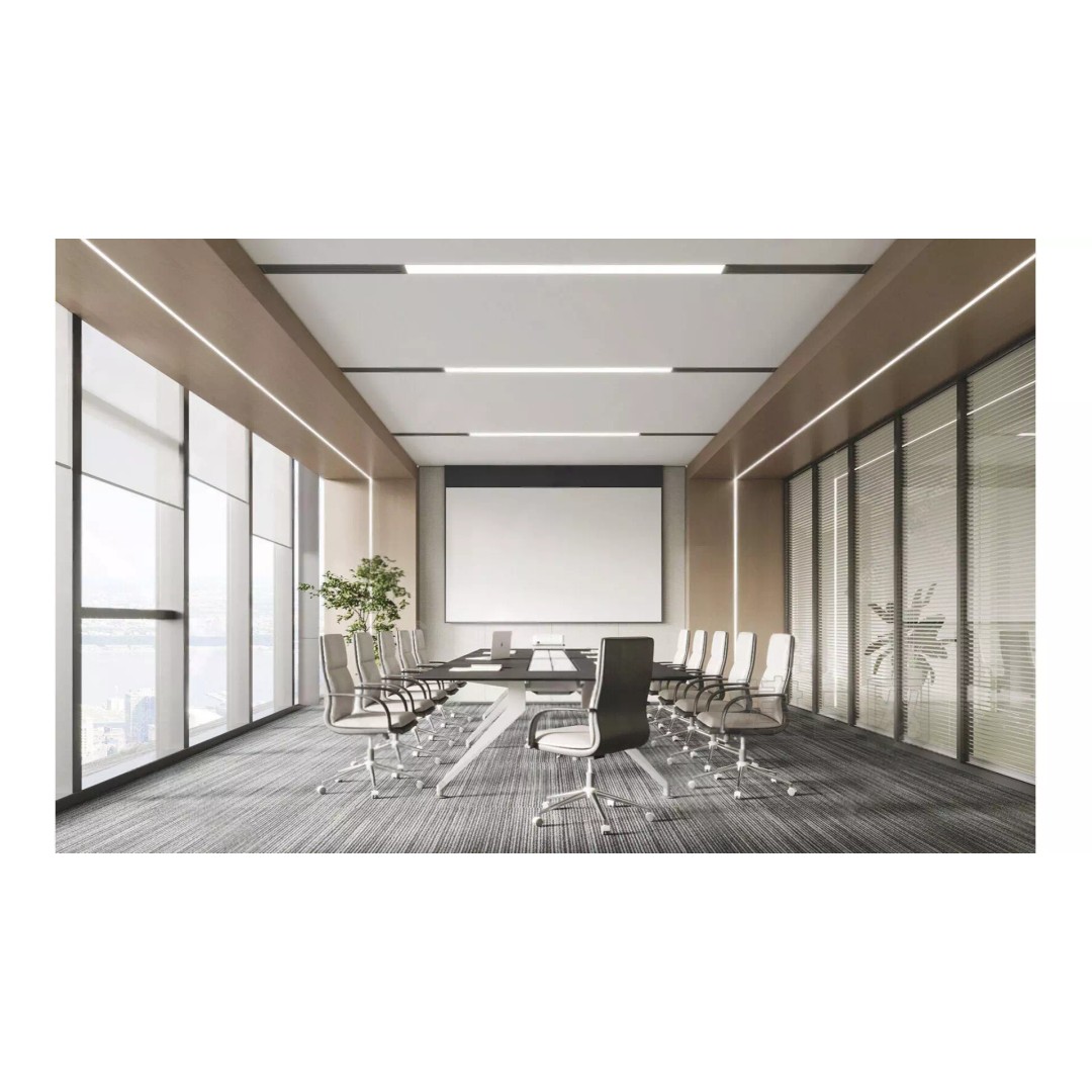 Modern Conference Room 3D Model – Minimalist Office Space, FBX, PBR - View 2