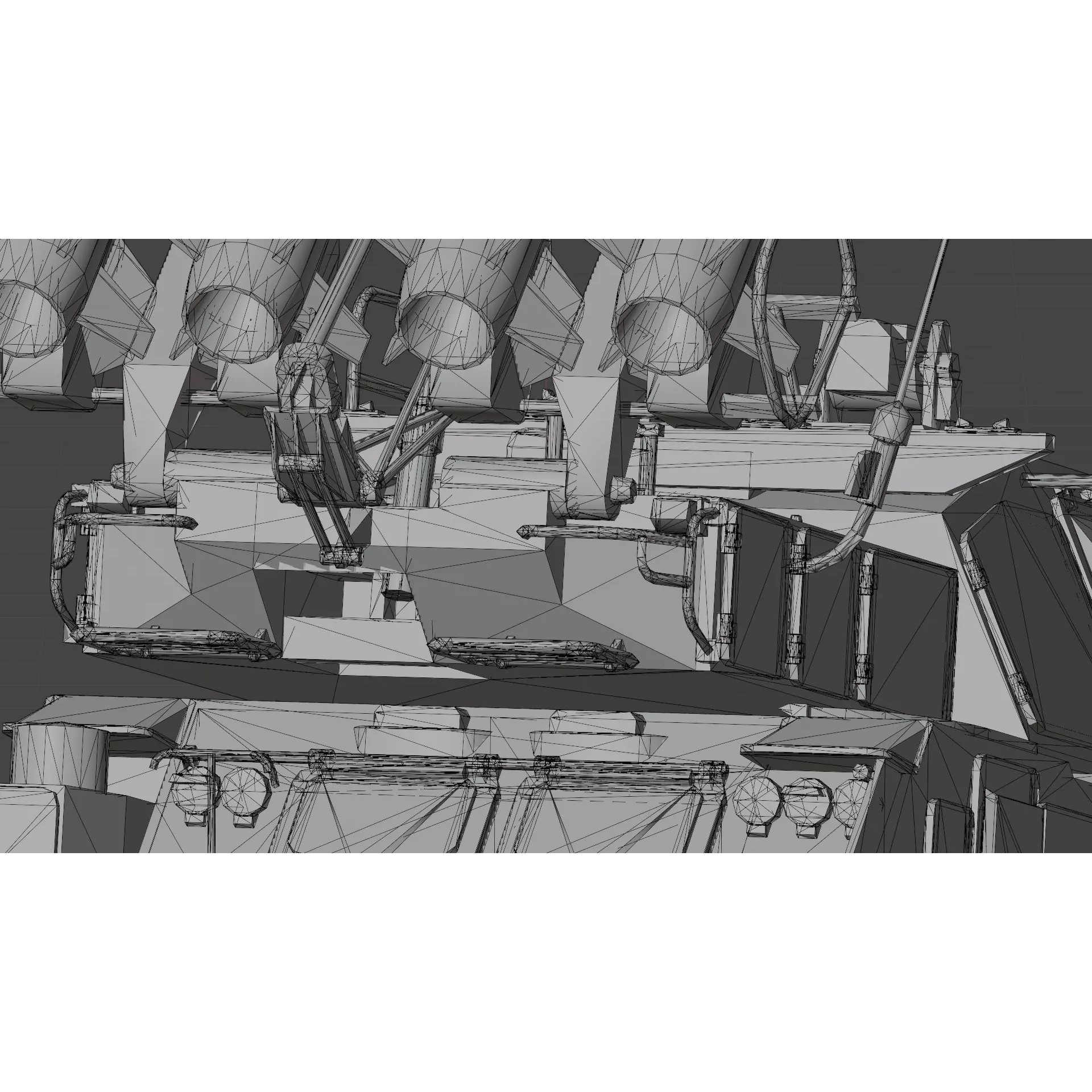 9K37 Buk-M1-2 - Low-Poly Game-Ready 3D Model - View 13