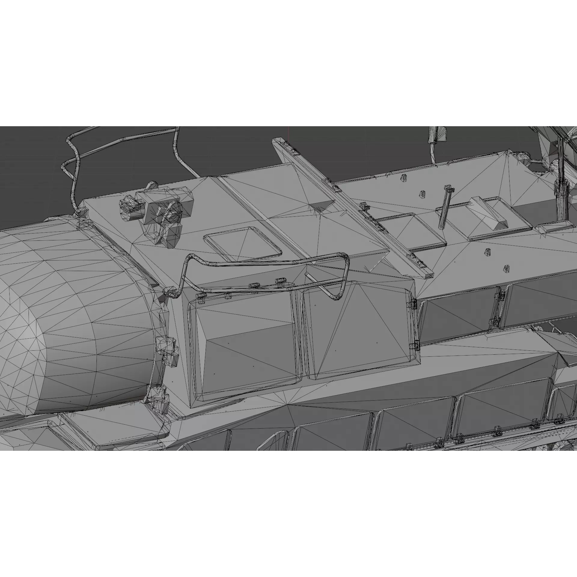 9K37 Buk-M1-2 - Low-Poly Game-Ready 3D Model - View 15