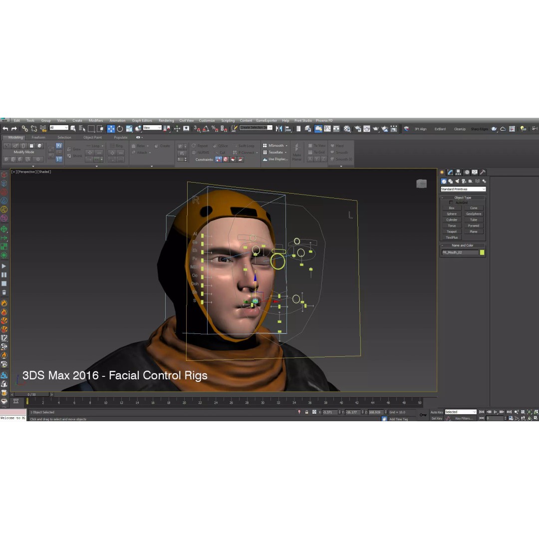 Space Marshal 3D Model – Low Poly Rigged Character, FBX, PBR - View 11