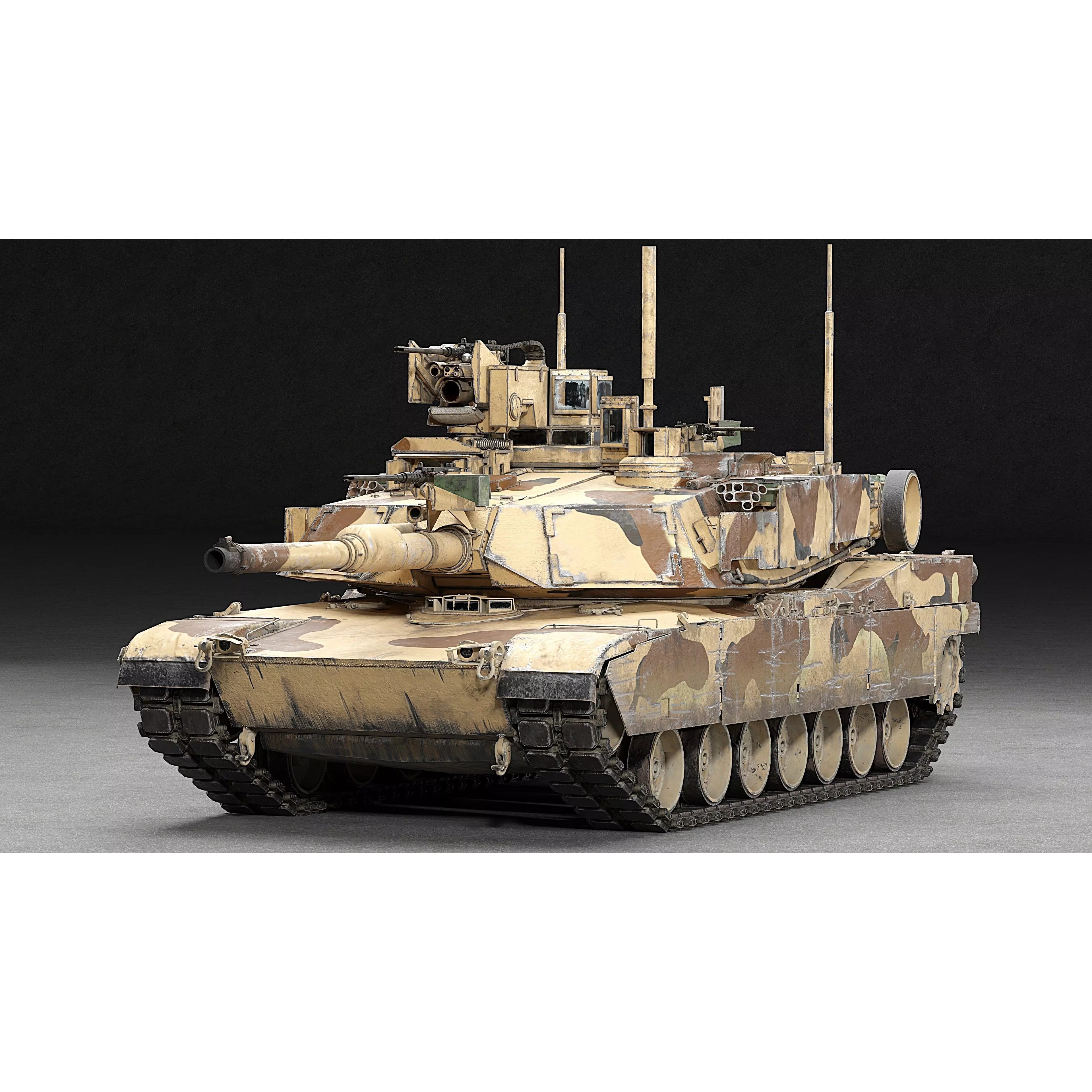 M1A2 SEP v2 Abrams - Game-Ready 3D Model - View 18