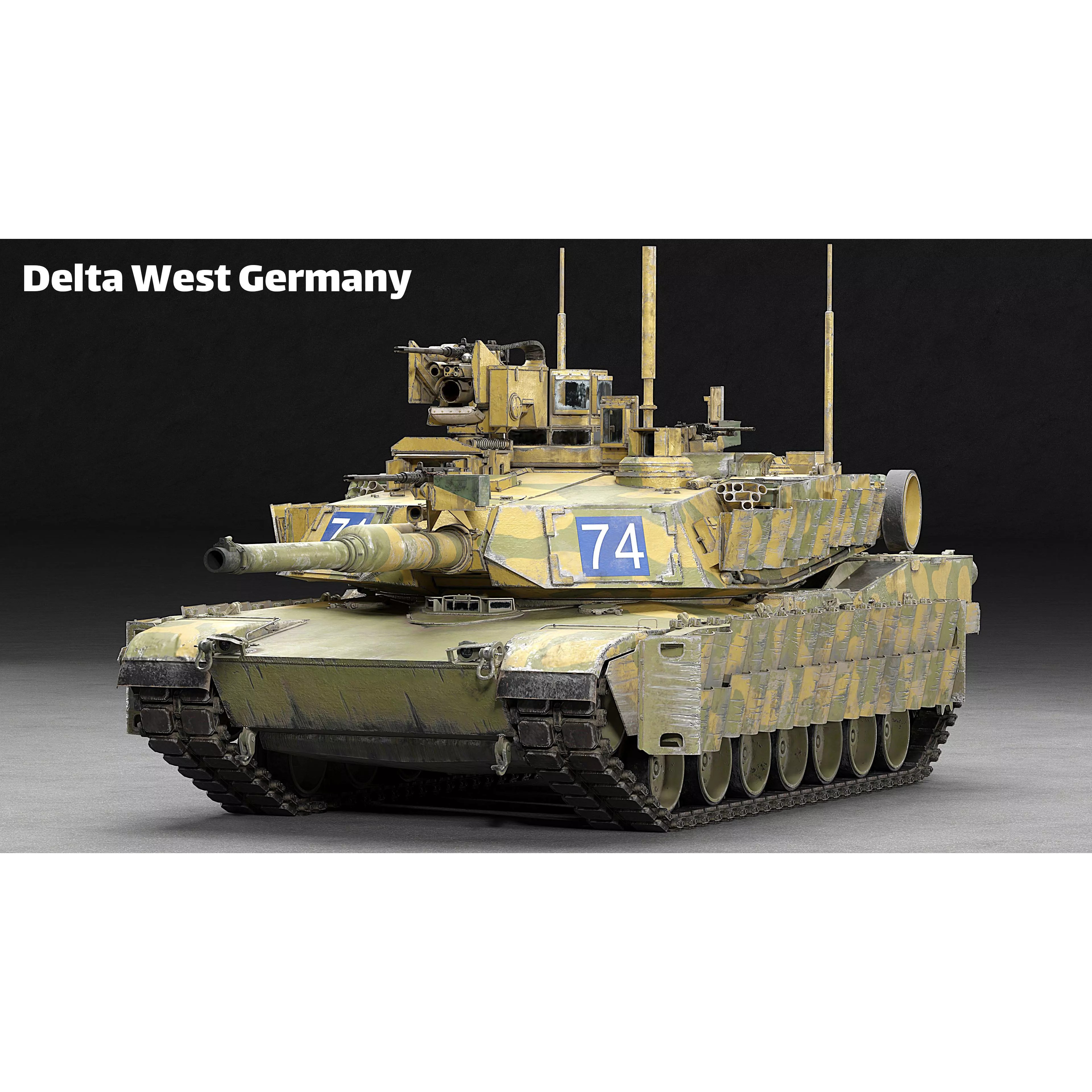 M1A2 SEP v2 Abrams - Game-Ready 3D Model - View 22