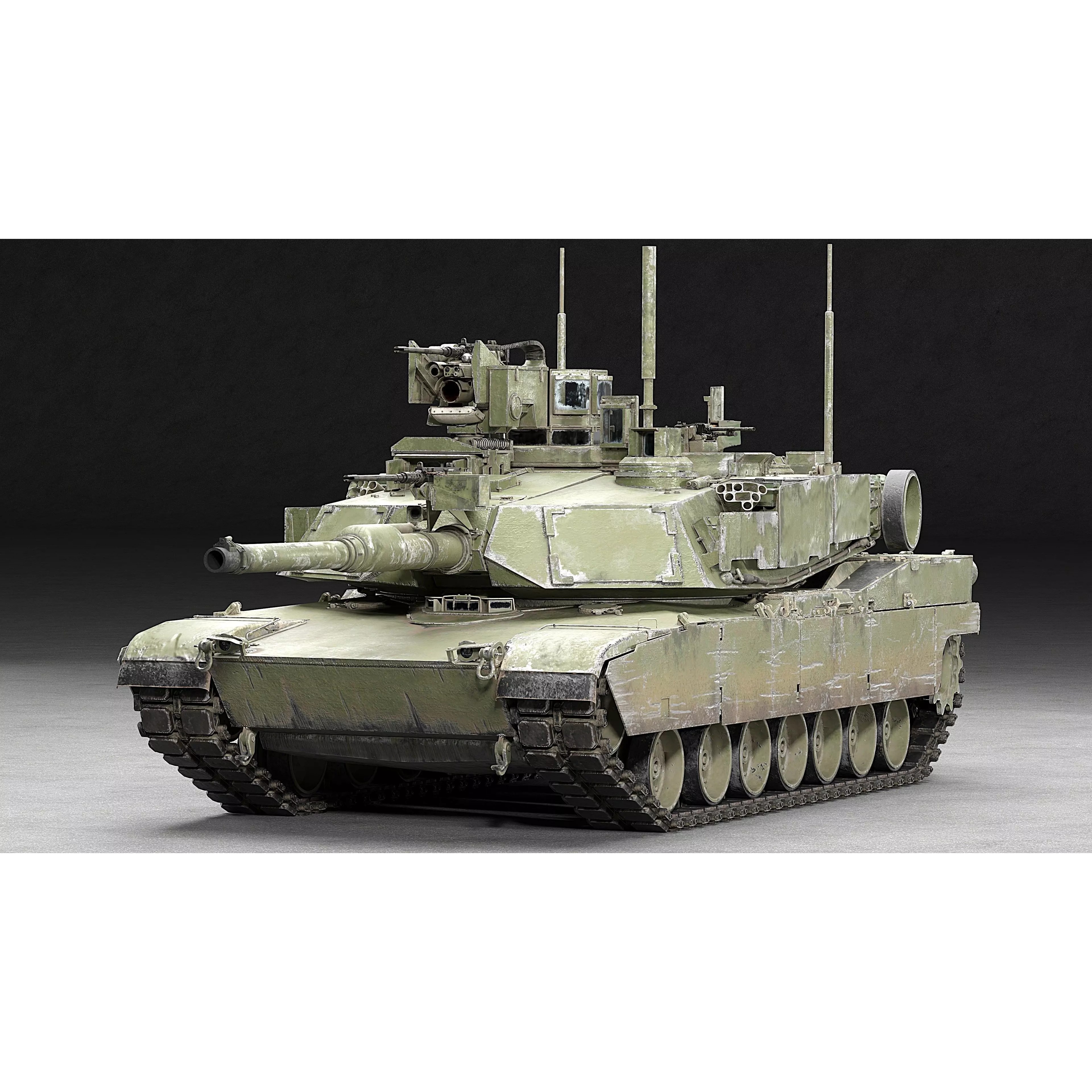 M1A2 SEP v2 Abrams - Game-Ready 3D Model - View 30