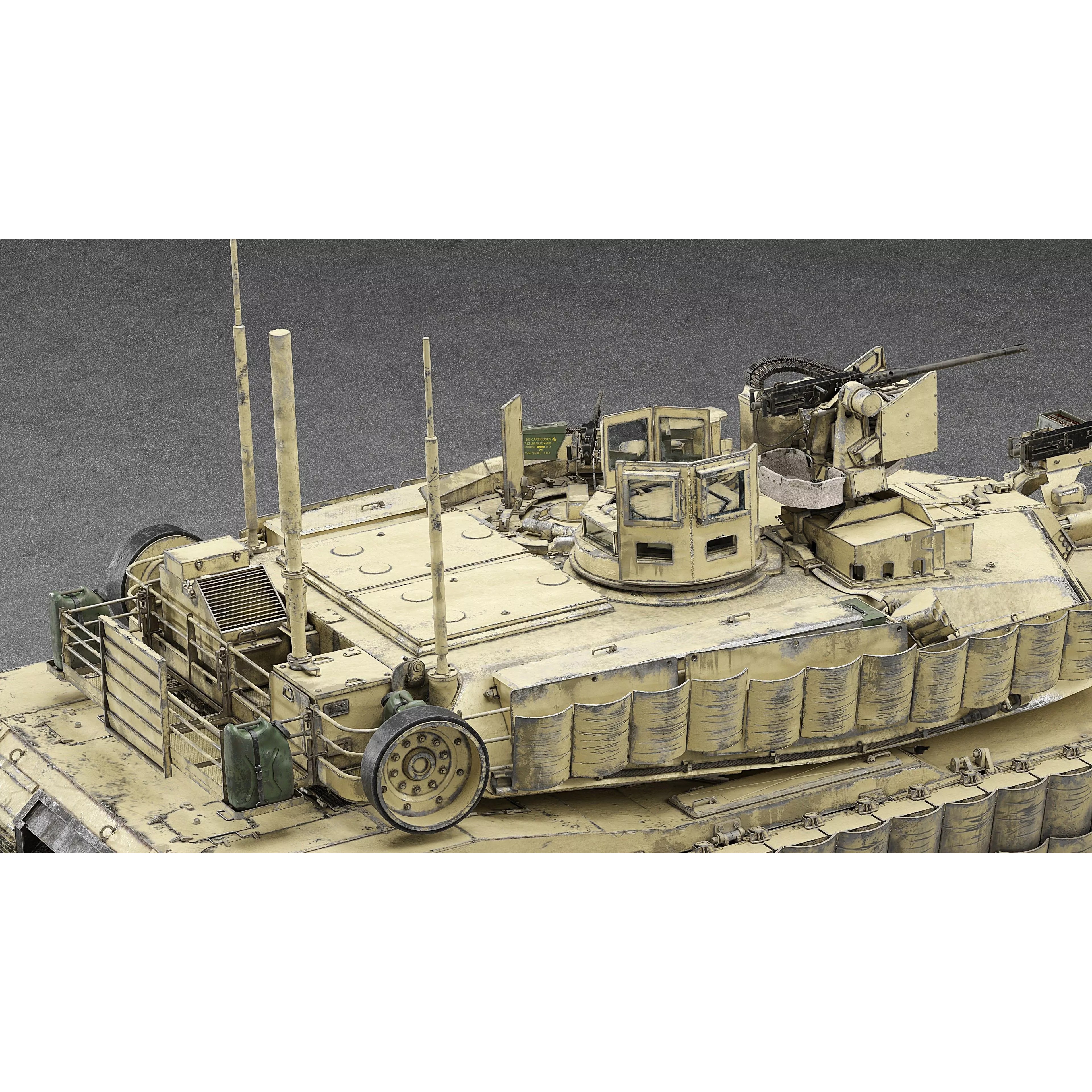 M1A2 SEP v2 Abrams - Game-Ready 3D Model - View 51