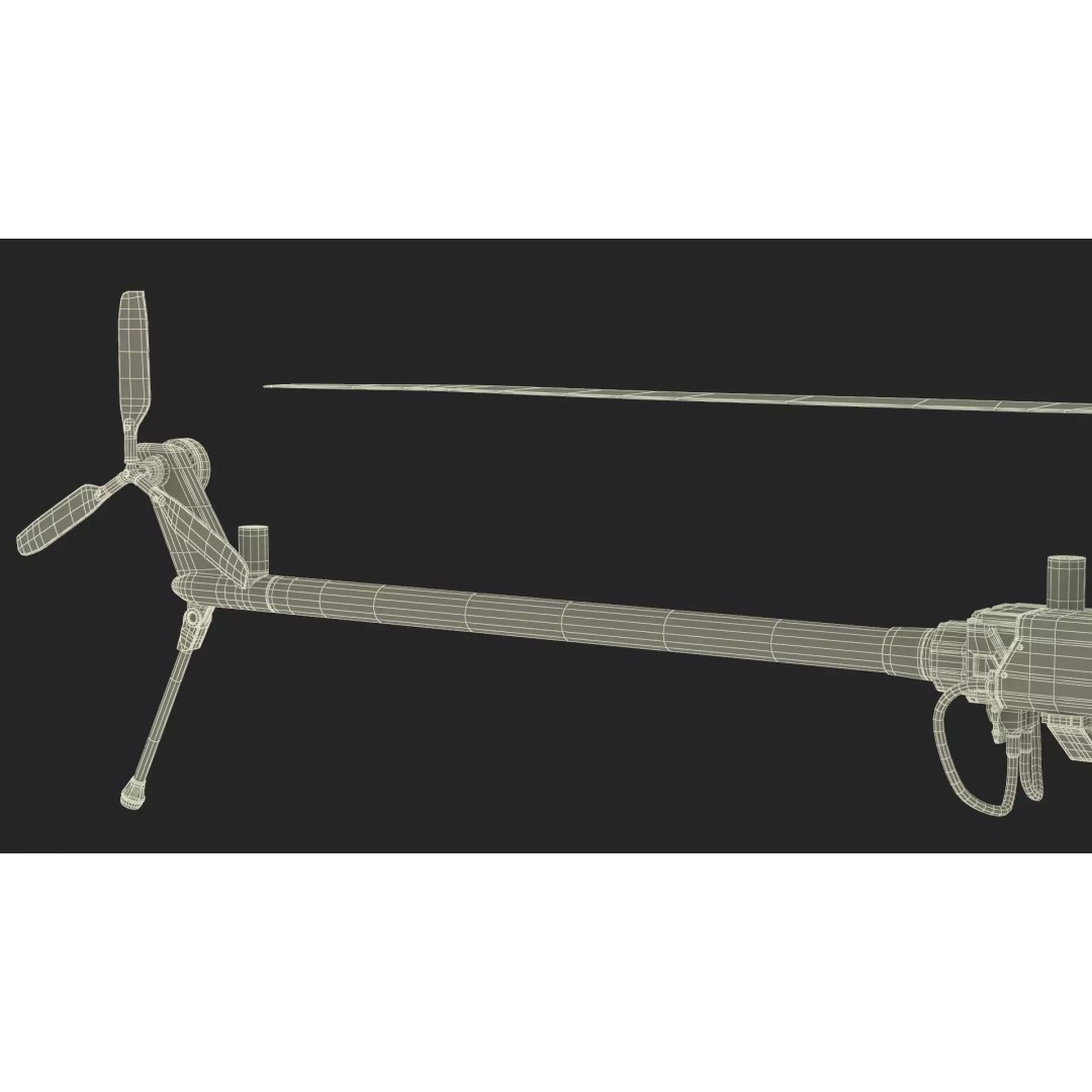 Desert Military Surveillance Drone 3D Model – High Poly UAV, PBR Textures - View 27