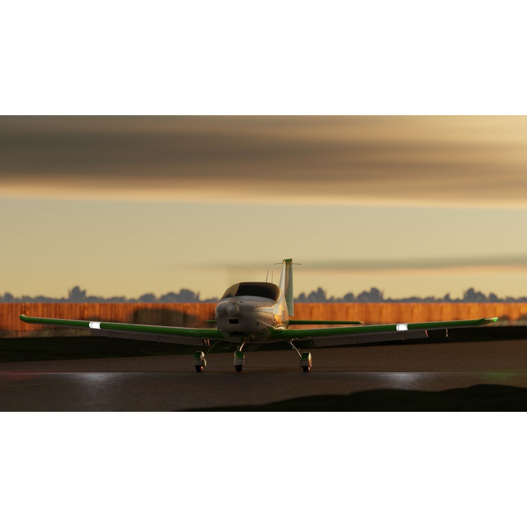 Bristell B23 3D Model – Low Poly Aircraft, Rigged, PBR Textures - View 37